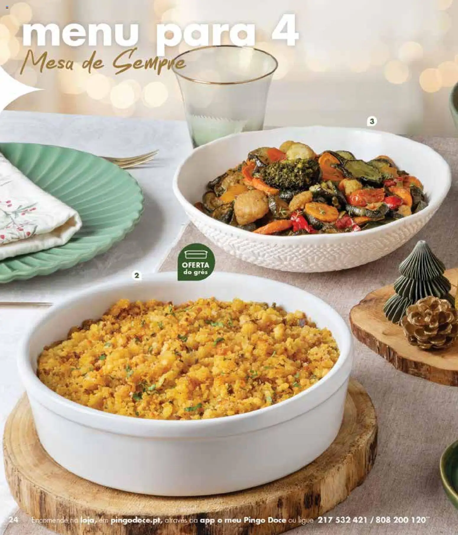 Pingo Doce Encomendas de Natal Madeira │ válido de 19.11.2025 | Página: 24 | Produtos: Mesa