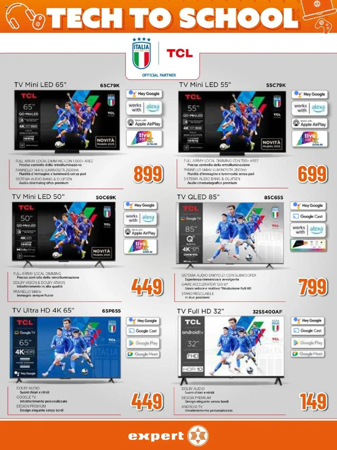 Volantino Expert del 14.08.2025 | Pagina: 18 | Prodotti: TV, Audio, Gioco