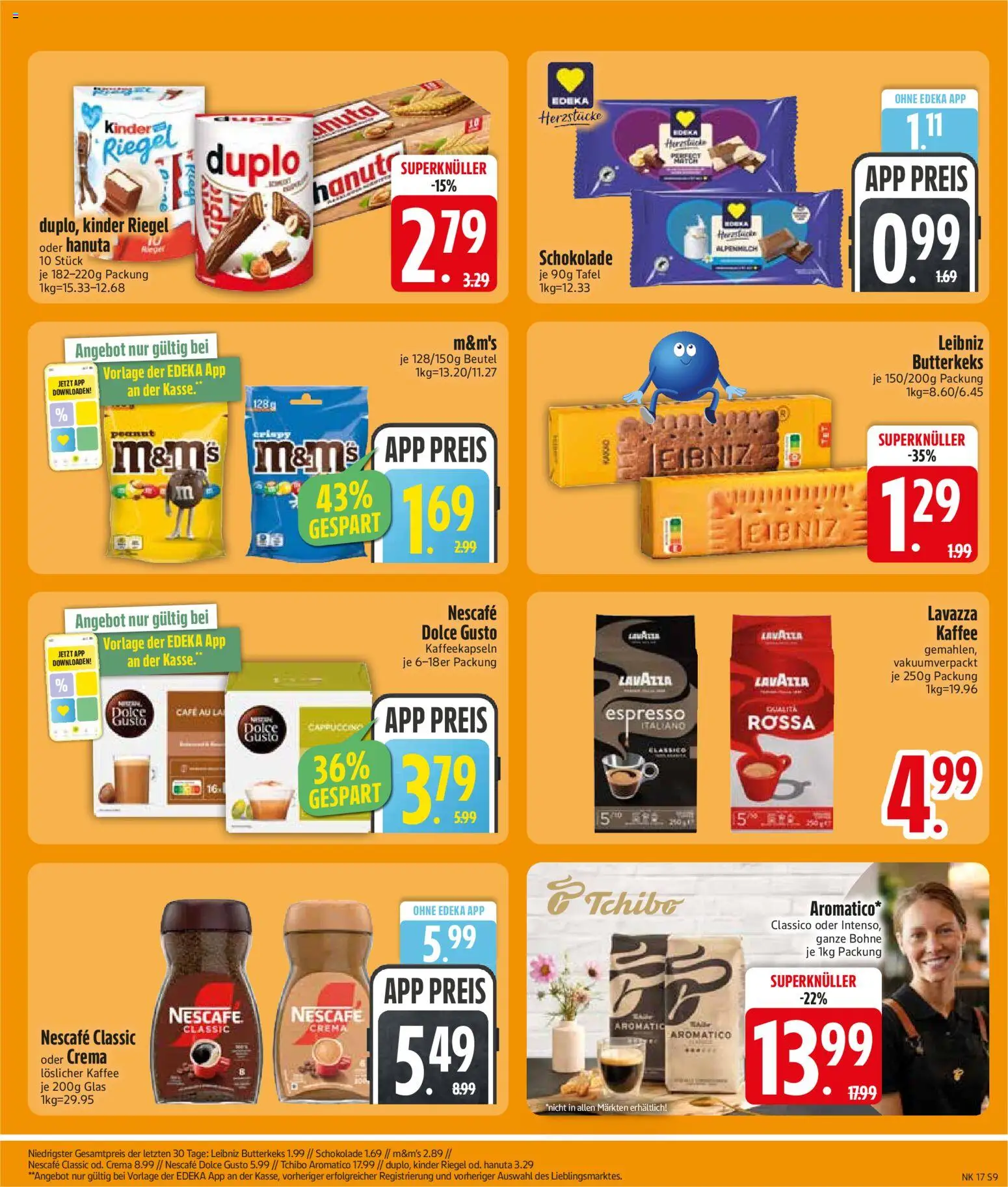 {H1} | Pagina: 11 | Producten: Lavazza, Kinder, Tafel, Nescafe