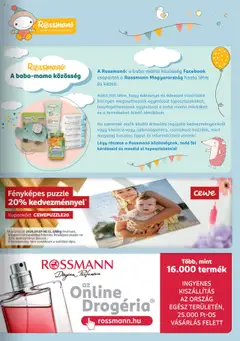 Rossmann akciós ujság - amely érvényes a következő dátumtól: 04.08.2025 | Oldal: 11