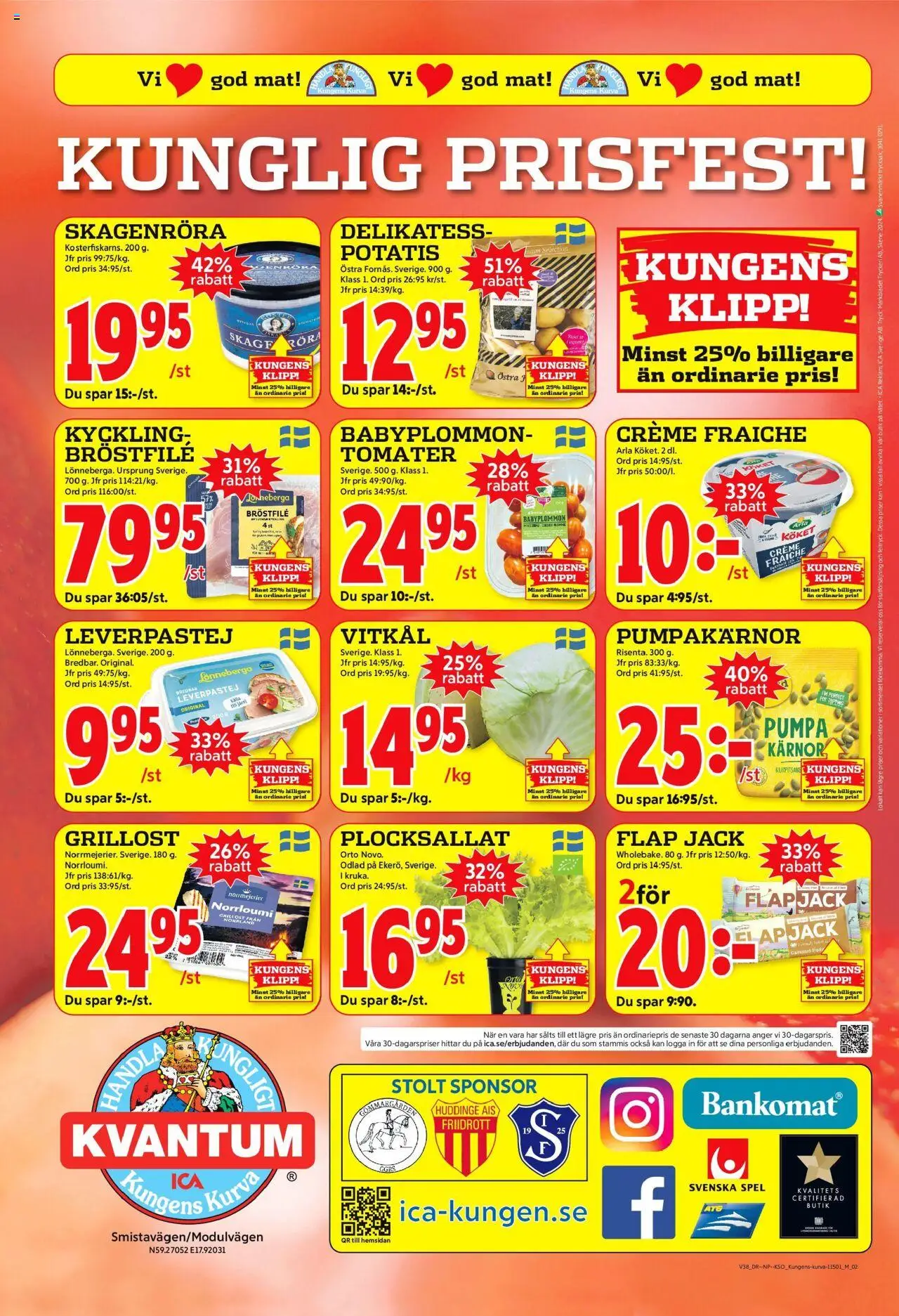 ICA Kvantum reklamblad aktuell från 15.09.2025 | Sida: 10