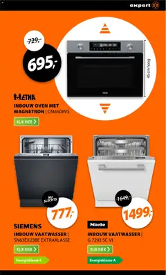 Expert folder - Voorbeeld van een folder van Expert, geldig van 16.03.2026 | Pagina: 5 | Producten: Oven, Vaatwasser, Parasztsonka
