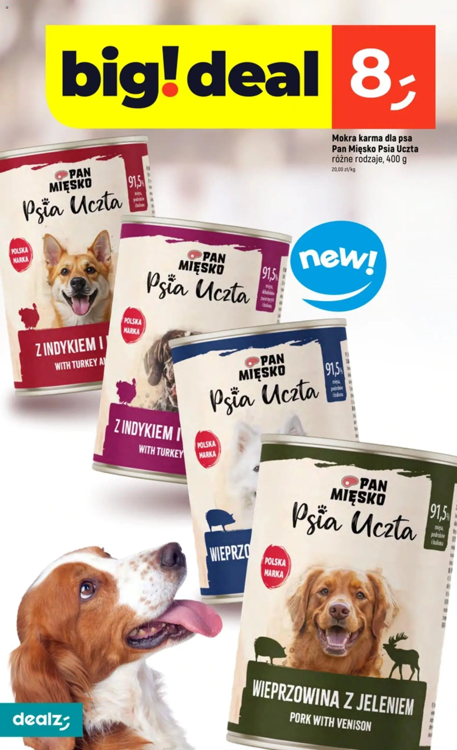 Dealz gazetka od 16.04.2026 | Strona: 40 | Produkty: Karma dla psa, Wieprzowina