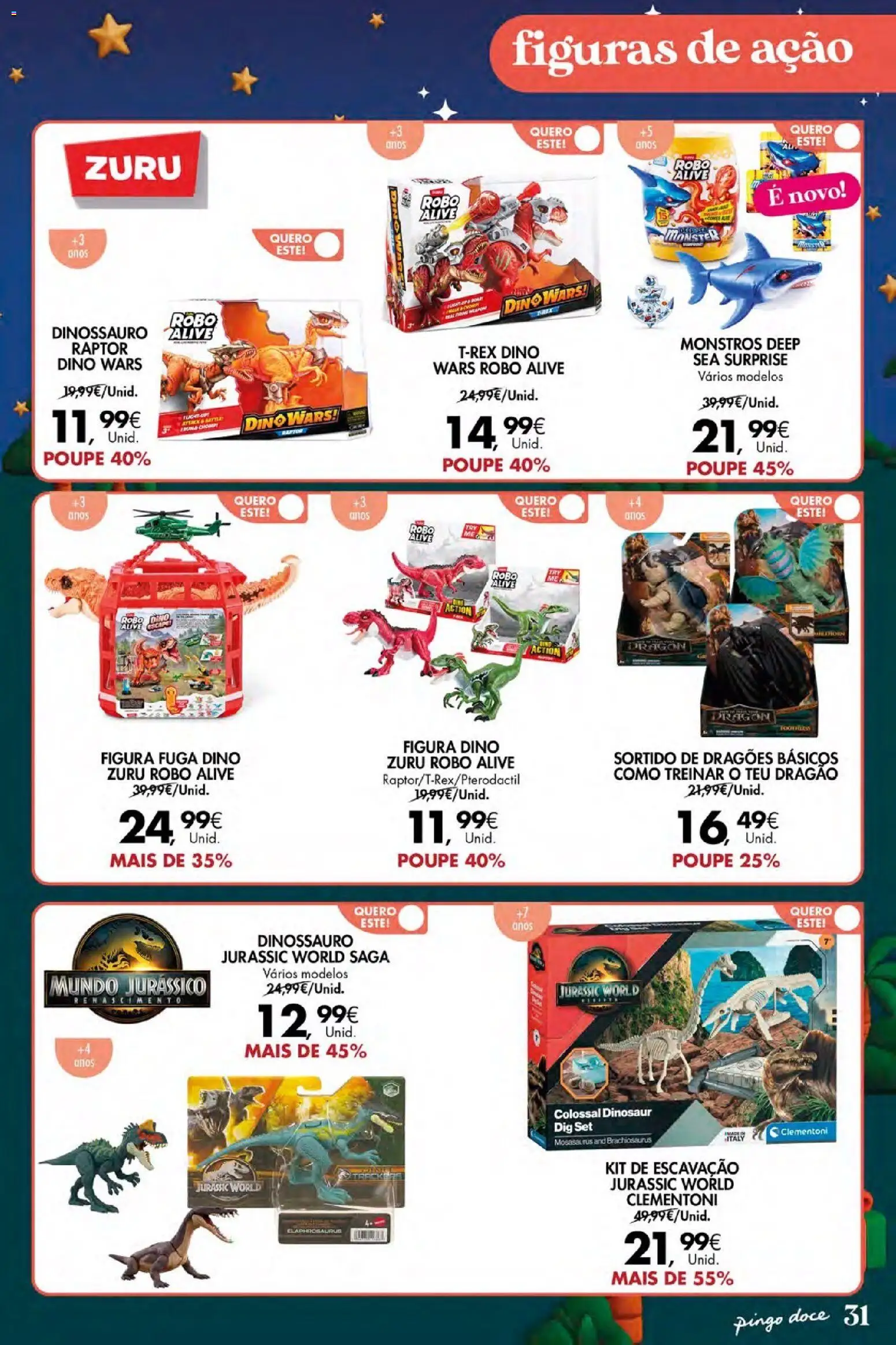 Pingo Doce - Brinquedos Natal Açores  │ válido de 04.12.2025 | Página: 31