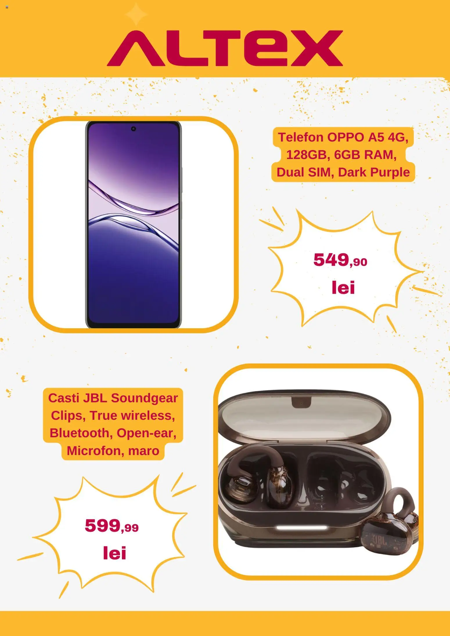 Noul catalog Altex – valabil de la 15.01.2026 | Pagină: 2 | Produse: Telefon, Căști