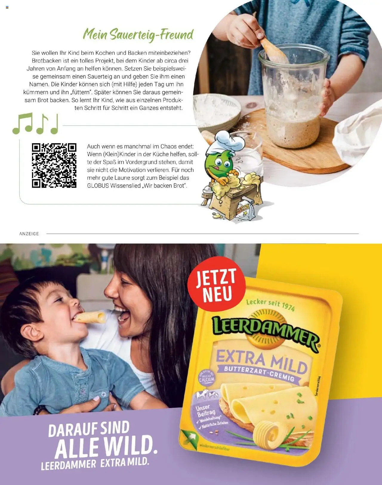 Globus Mio Magazin – gültig ab 01.10.2025 | Seite: 11 | Produkte: Küche, Leerdammer, Brot