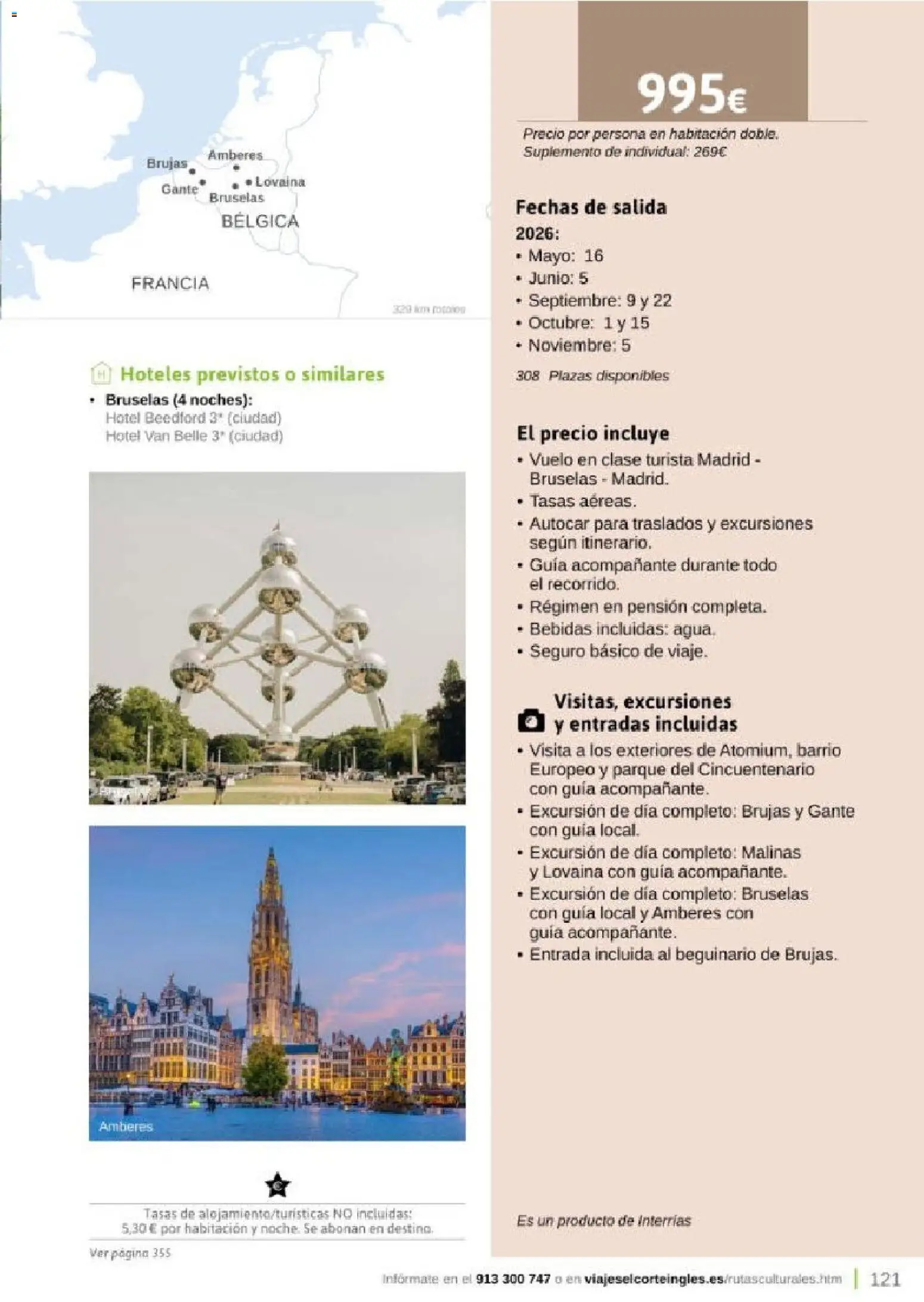 Viajes El Corte Inglés Rutas Culturales de la Comunidad de Madrid │ válido desde el 01.04.2026 | Página: 121
