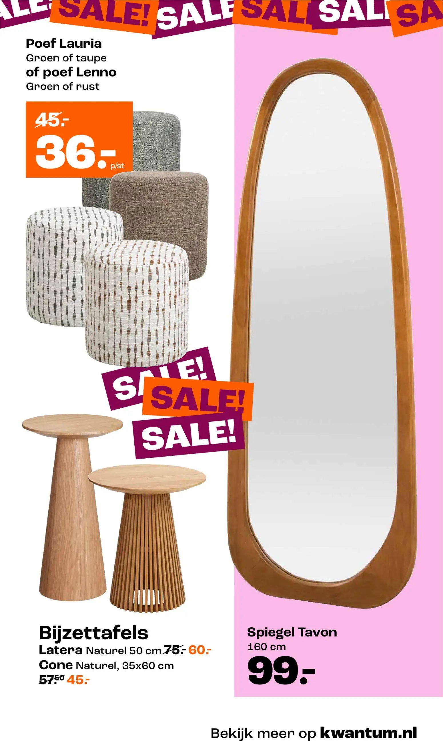 {H1} | Pagina: 11 | Producten: Bijzettafels, Spiegel