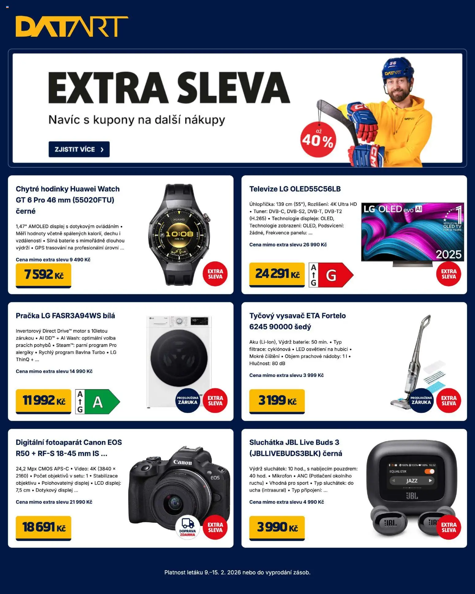 Datart leták od 09.02.2026 | Strana: 1