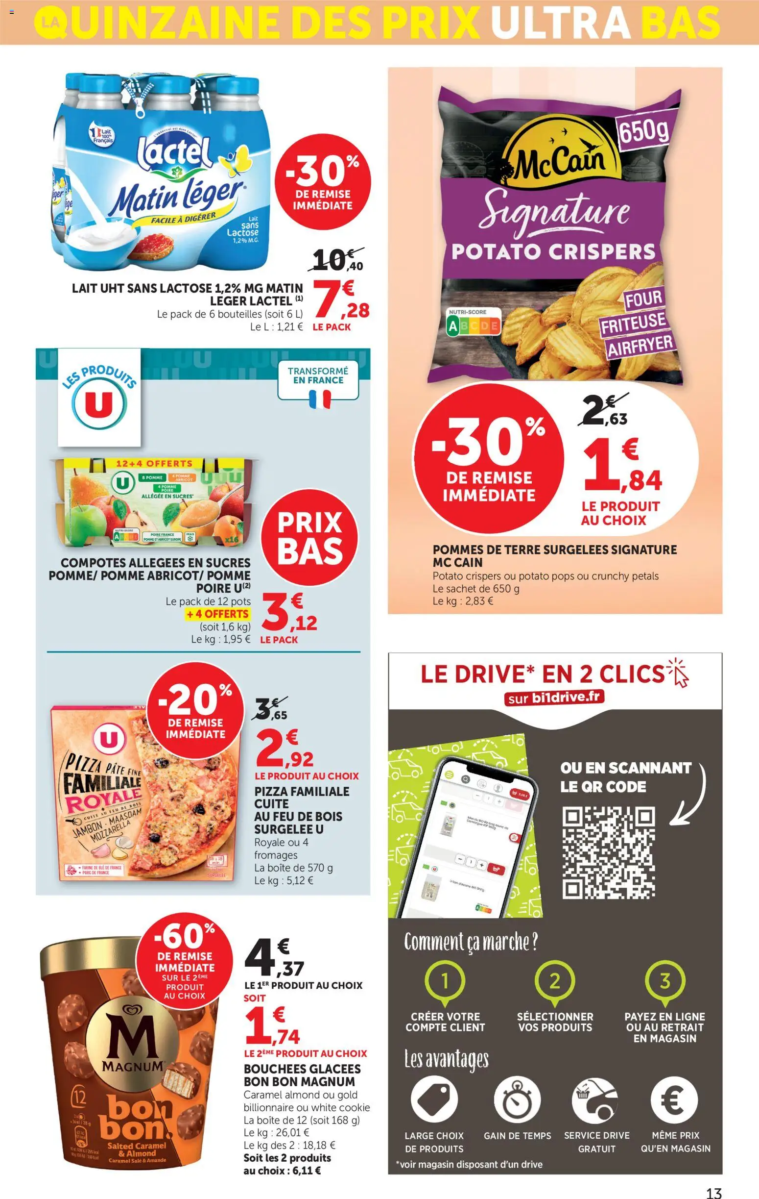 {H1} | Page: 13 | Produits: Abricot, Four, Porc, Pommes de terre
