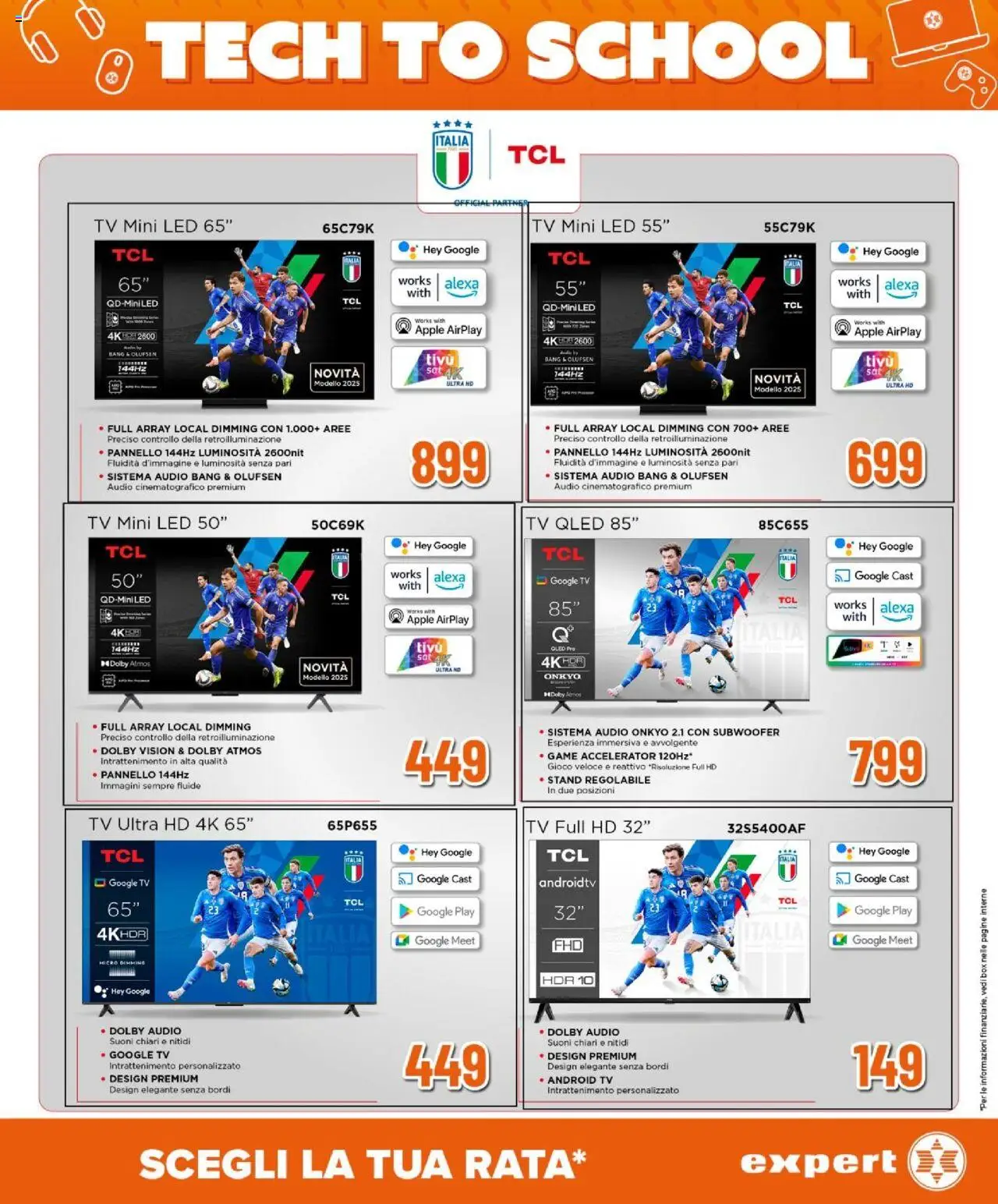 Volantino Expert del 14.08.2025 | Pagina: 19 | Prodotti: TV, Audio, Gioco