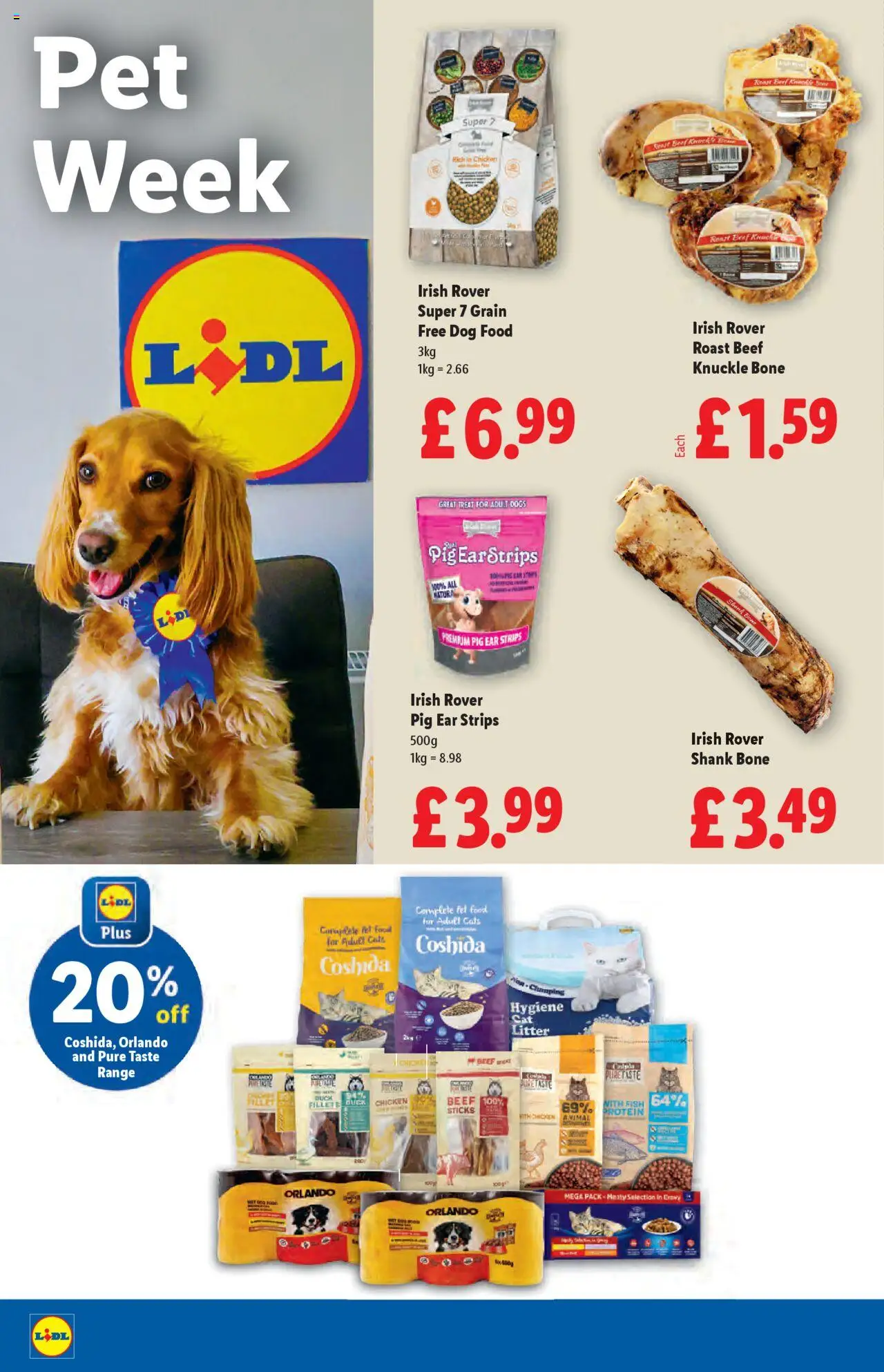 | Page: 16 | Products: Chicken, Fish, Beef, Dog food