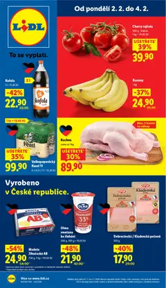 Náhled letáku Lidl leták od 02.02.2026