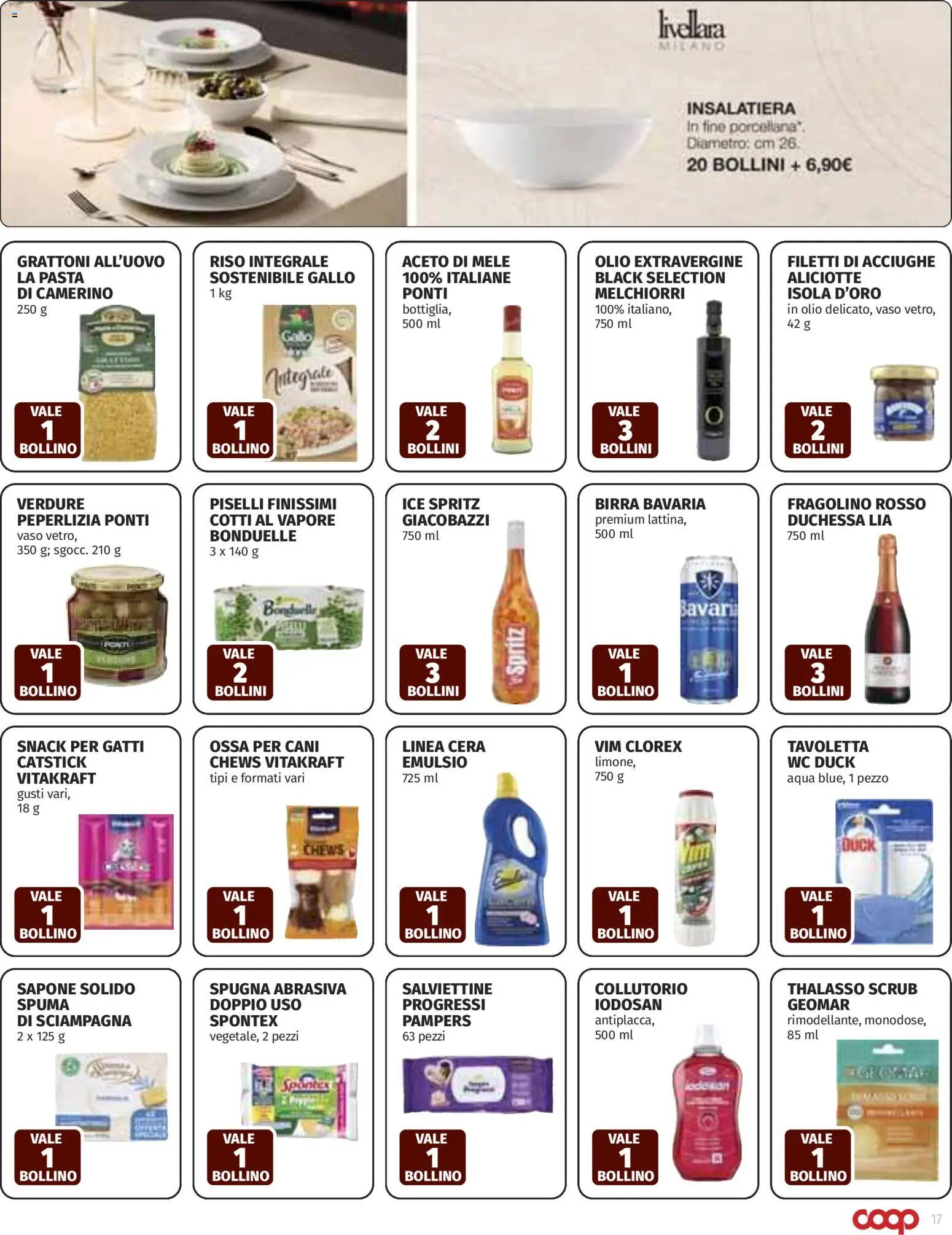 Volantino COOP del 19.02.2026 | Pagina: 17 | Prodotti: Sapone, Olio, WC, Vaso