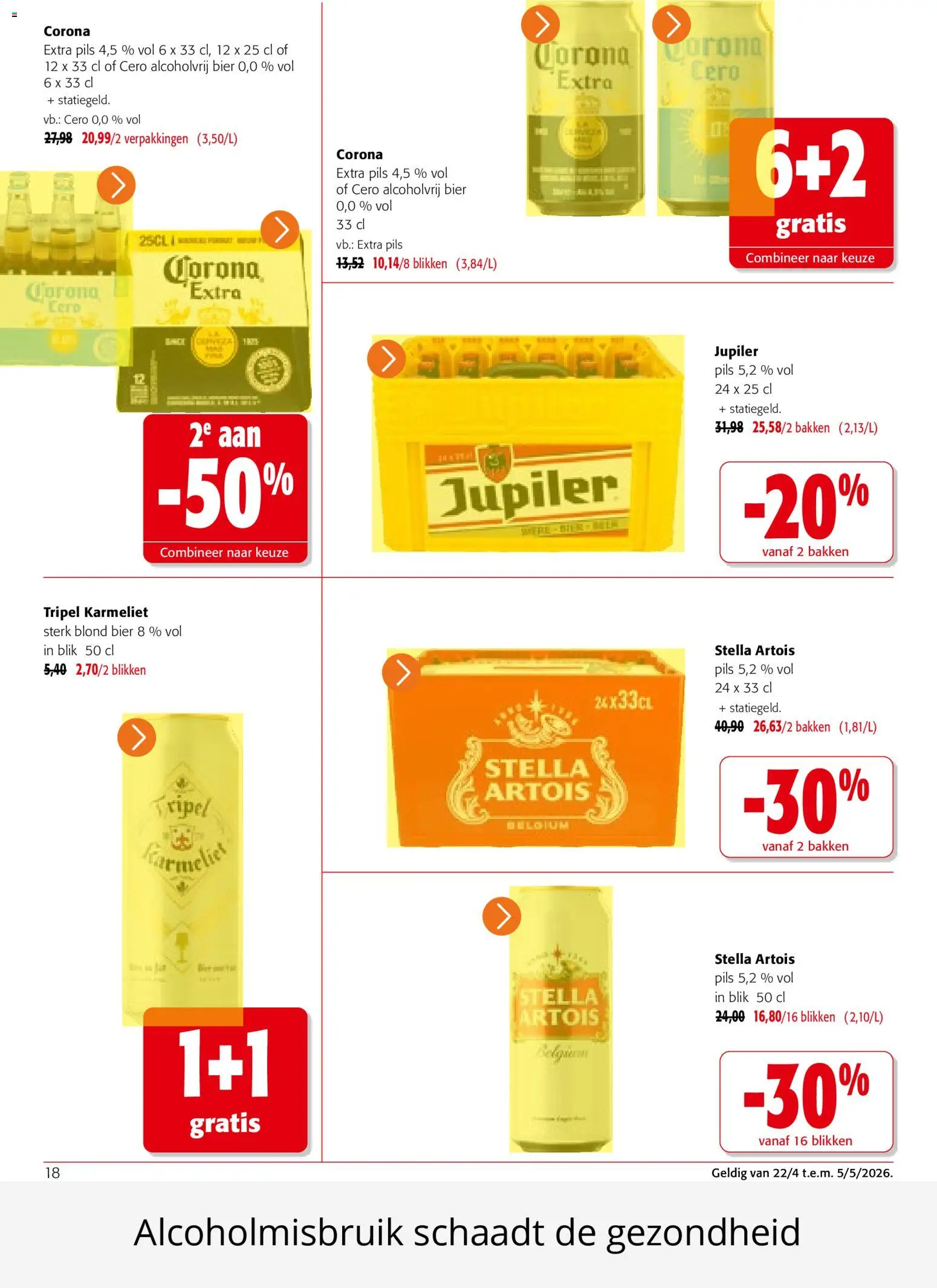 {H1} | Pagina: 18 | Producten: Bier