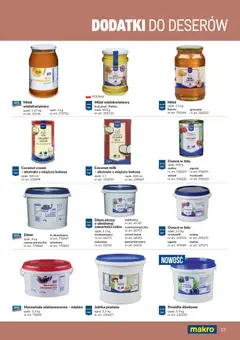 Pogląd oferty "Makro gazetka - Produktów marek własnych dla profesjonalnej Gastronomii" - ważna od 01.03.2026 | Strona: 53 | Produkty: Maliny, Miód, Powidła, Owoce