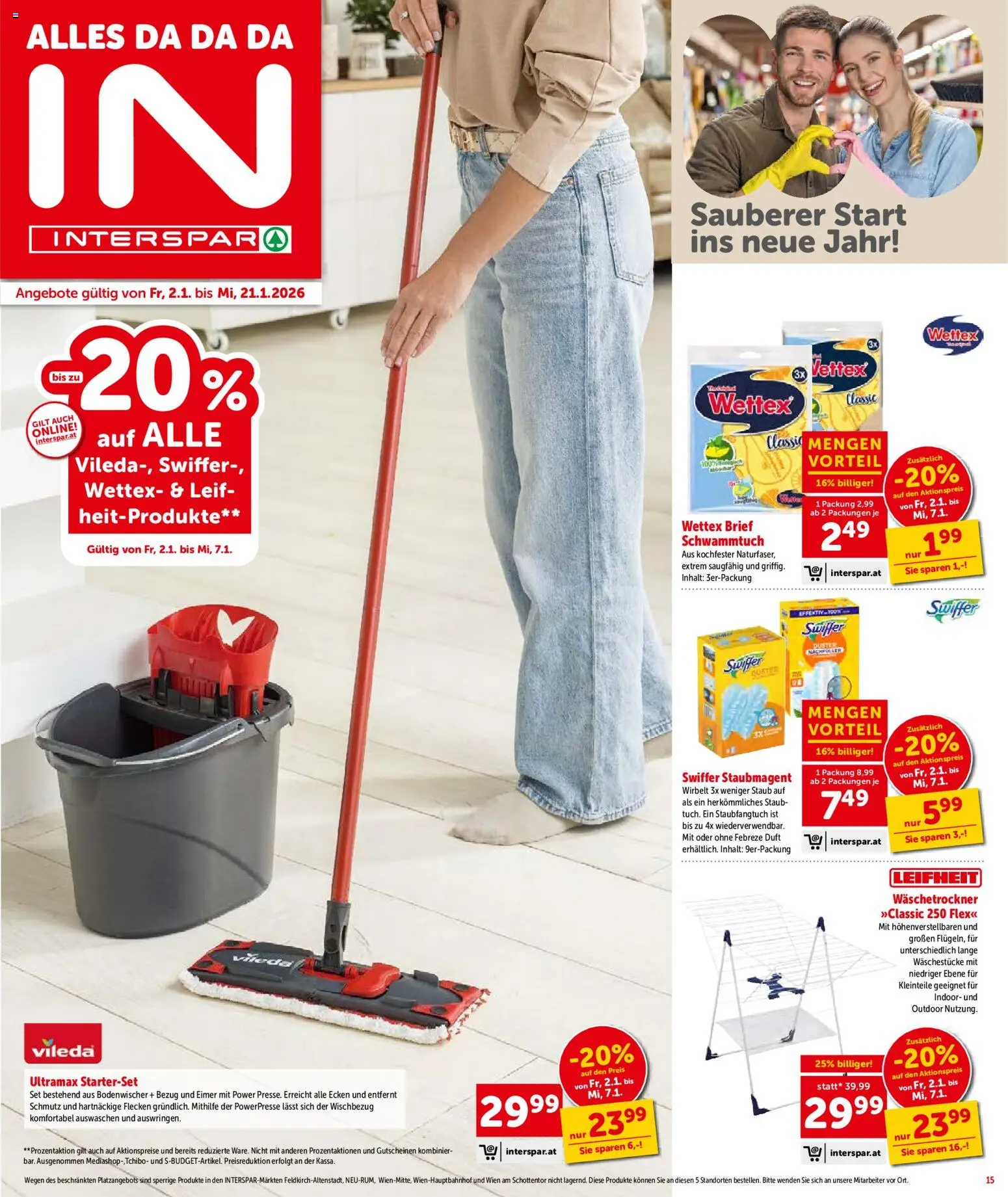 Interspar Flugblatt - Wien gültig ab 02.01.2026 | Seite: 15 | Produkte: Duft