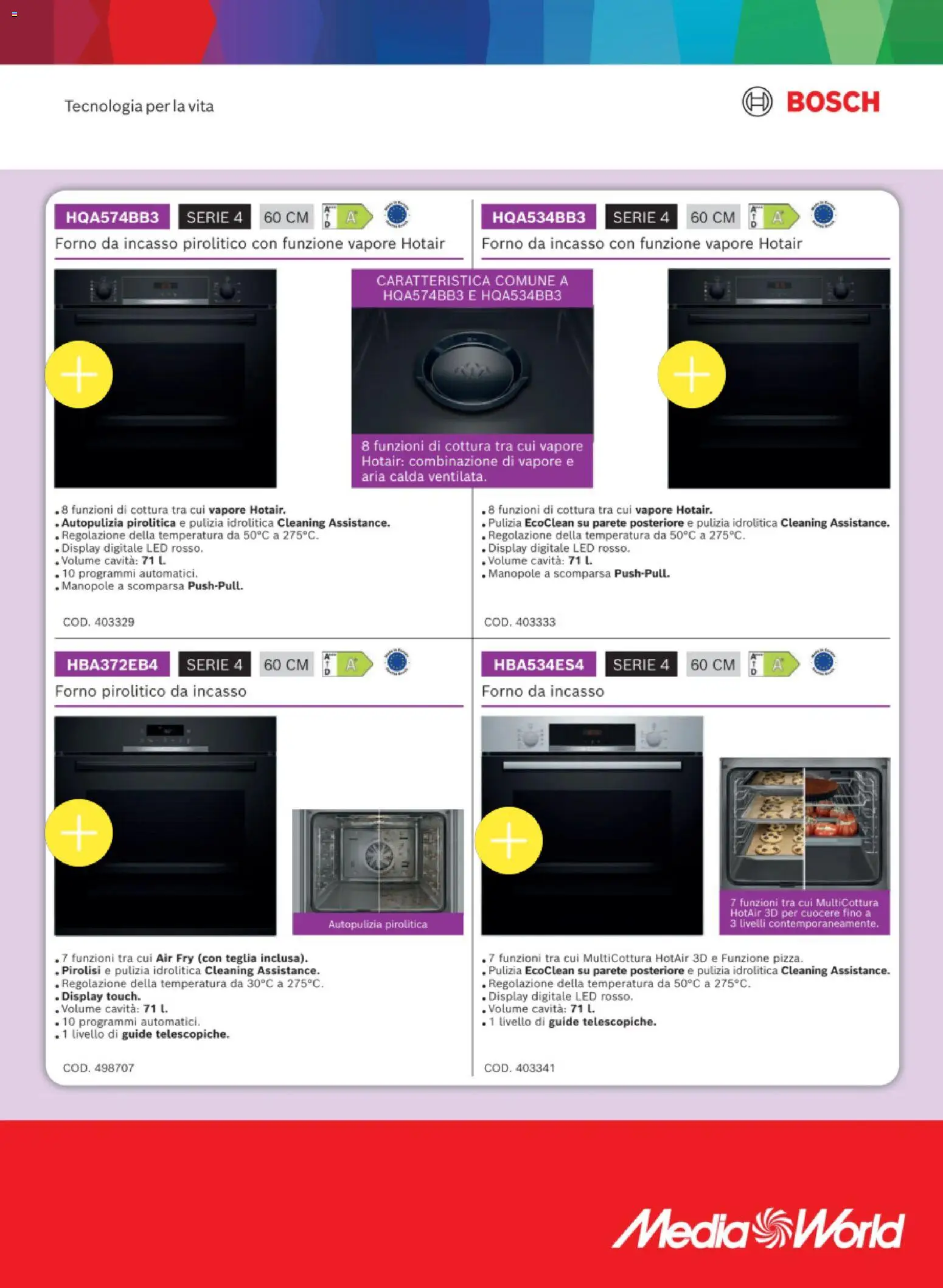 Volantino Media World del 25.11.2025 | Pagina: 27 | Prodotti: Teglia, Forno