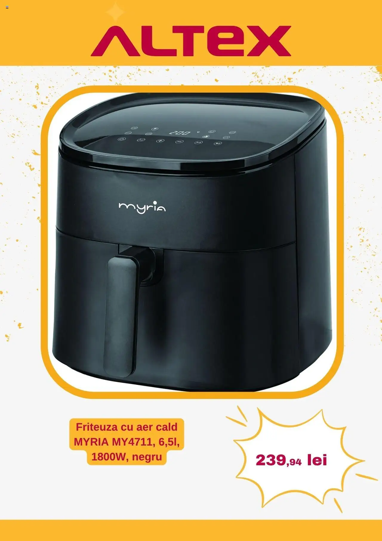 Catalog Altex – valabil de la 07.08.2025 | Pagină: 7 | Produse: Ginseng, Friteuză