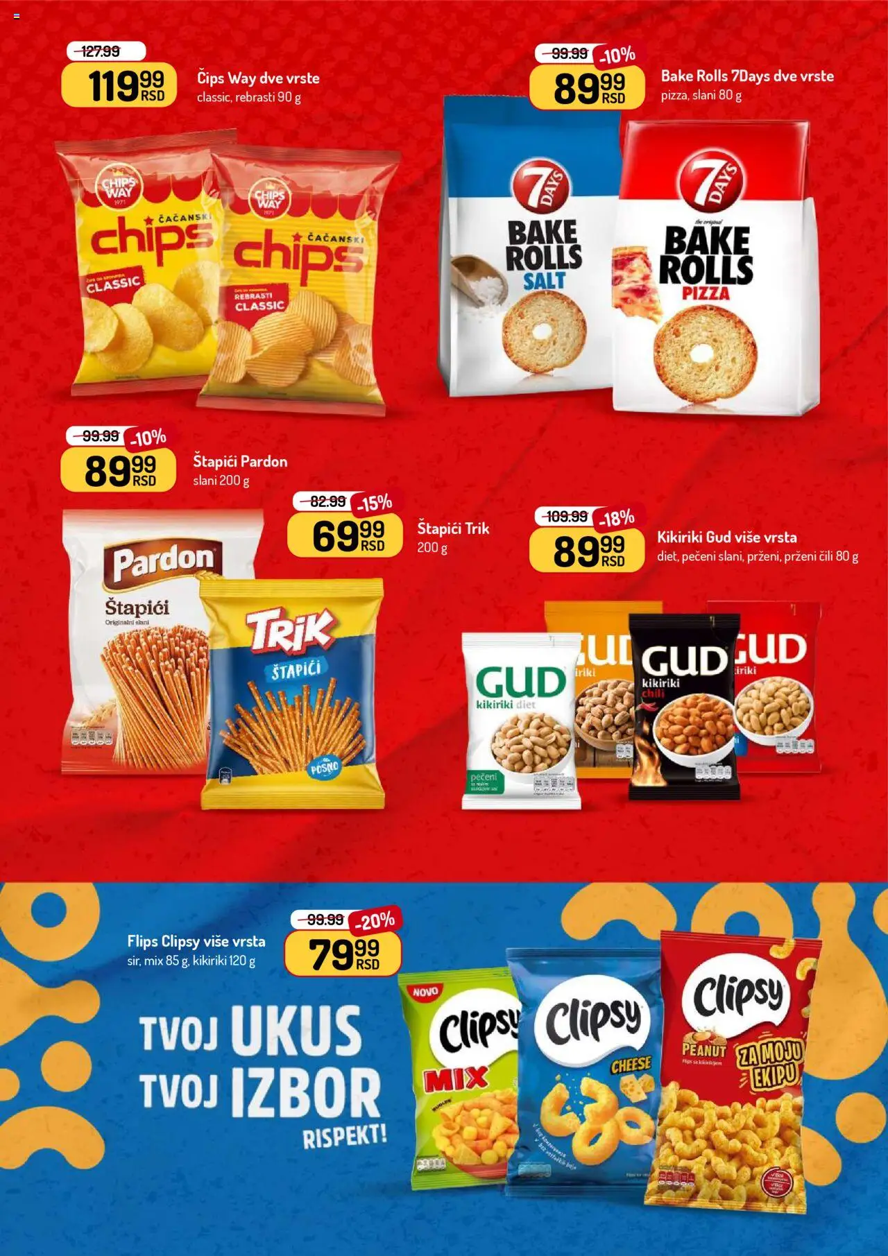 Aman katalog - važi od 21.07.2025 | Strana: 32 | Proizvode: Čips, 7days, Kikiriki