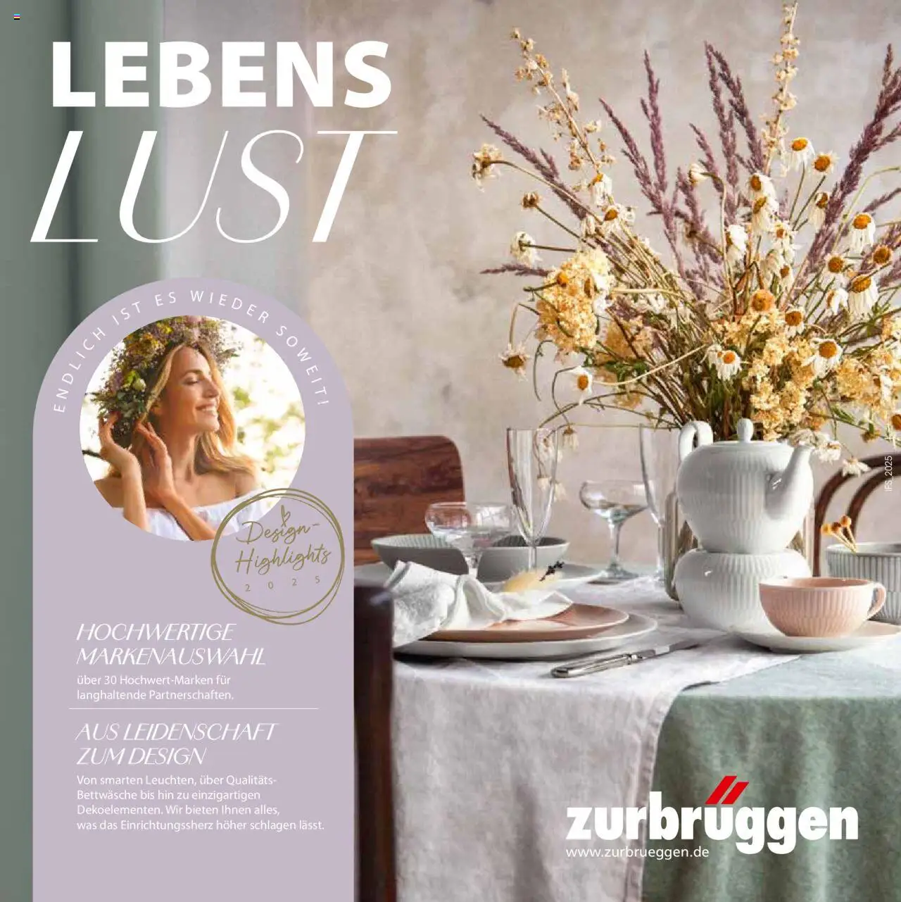 Zurbrüggen Lebenslust - gültig ab dem 01.04.2025 | Seite: 1 | Produkte: Bettwäsche