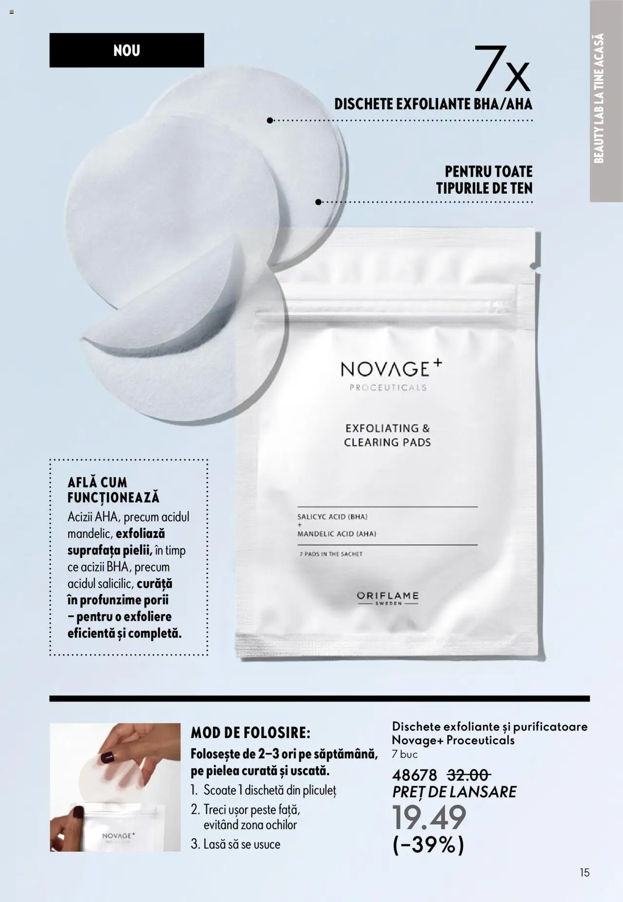 Oriflame catalog 13 2025 – valabil de la 10.09.2025 | Pagină: 15 | Produse: Pește