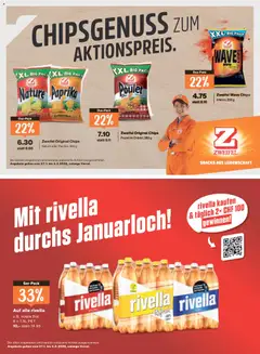 Zweifel Original Chips Paprika, 380 g ab 27.01.2026 gültig | Seite: 56 | Produkte: Chips