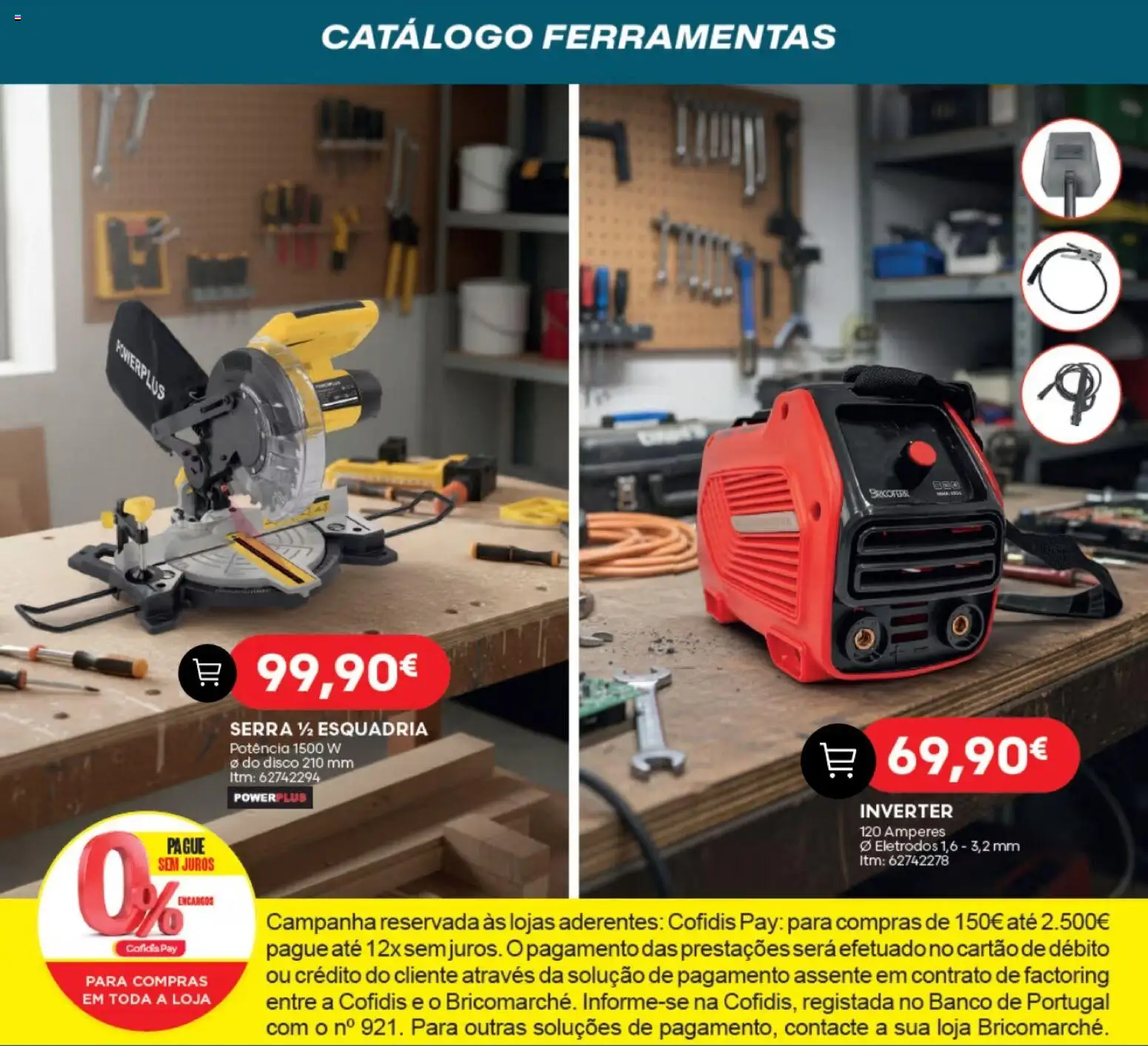 BricoMarché - Ferramentas - 12p - Fundão │ válido de 29.11.2025 | Página: 12 | Produtos: Banco, Ferramentas