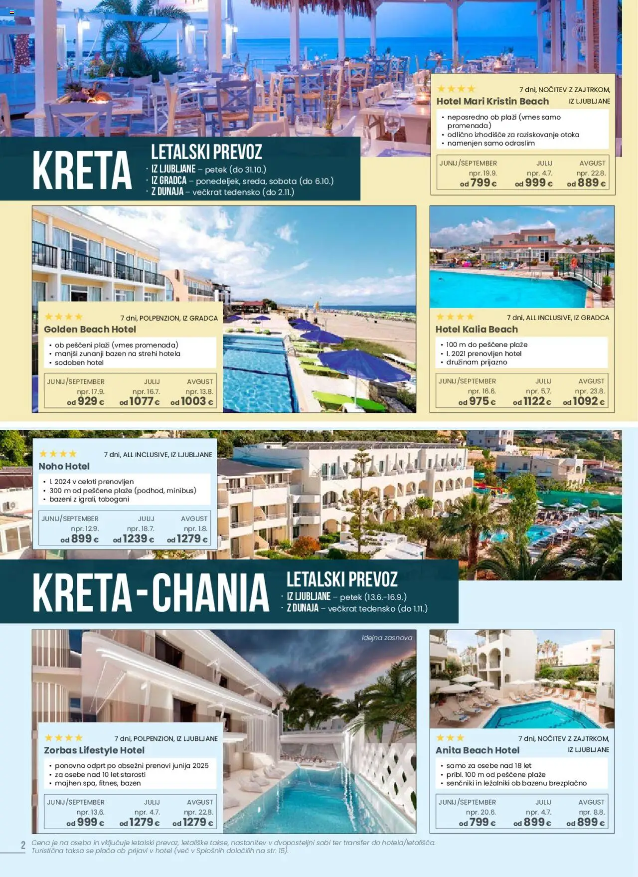 Sonček katalog sredozemlje │ velja od 01.06.2025 | Stran: 2 | Izdelki: Bazen