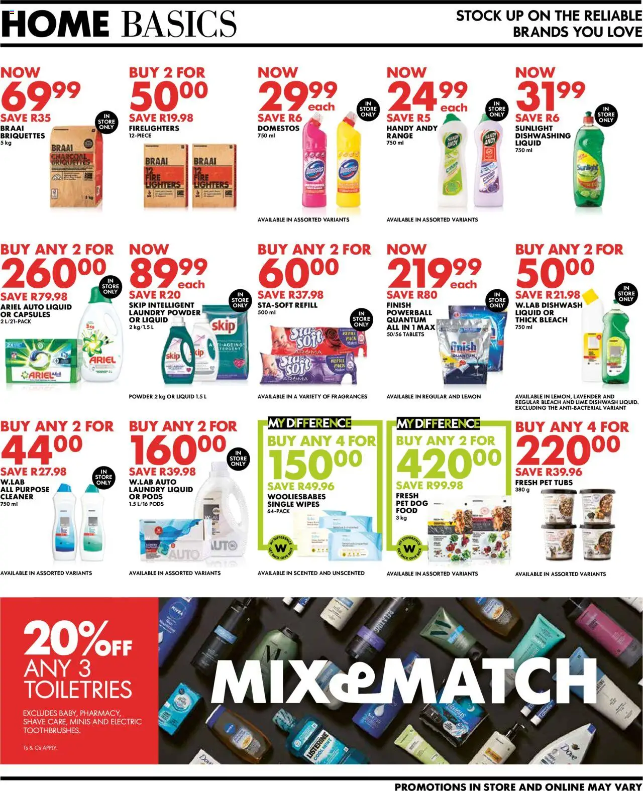 New Woolworths catalogue – valid from 20.10.2025 | Page: 11 | Products: Bleach, Stock, Lemon, Lime