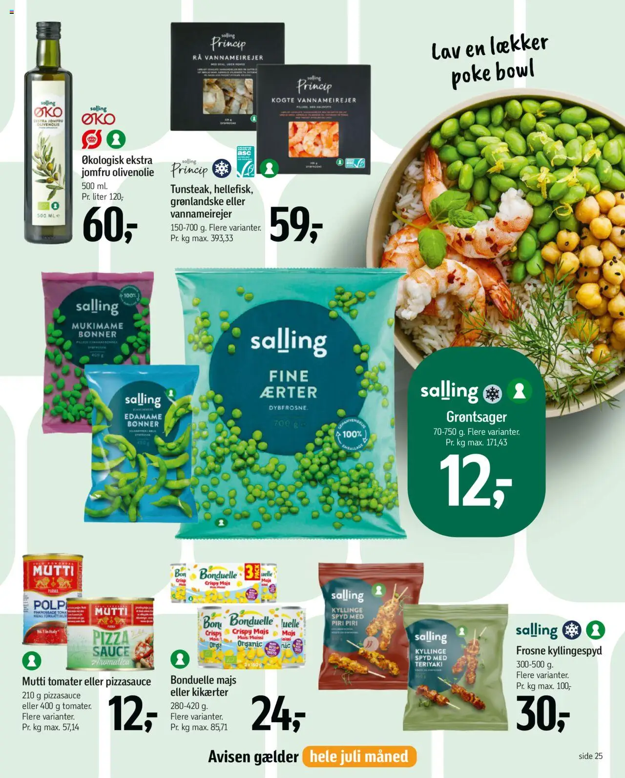 Føtex Tilbudsavis gyldig fra 27.06.2025 | Side: 31 | Produkter: Pizza, Majs, Kikærter, Bønner