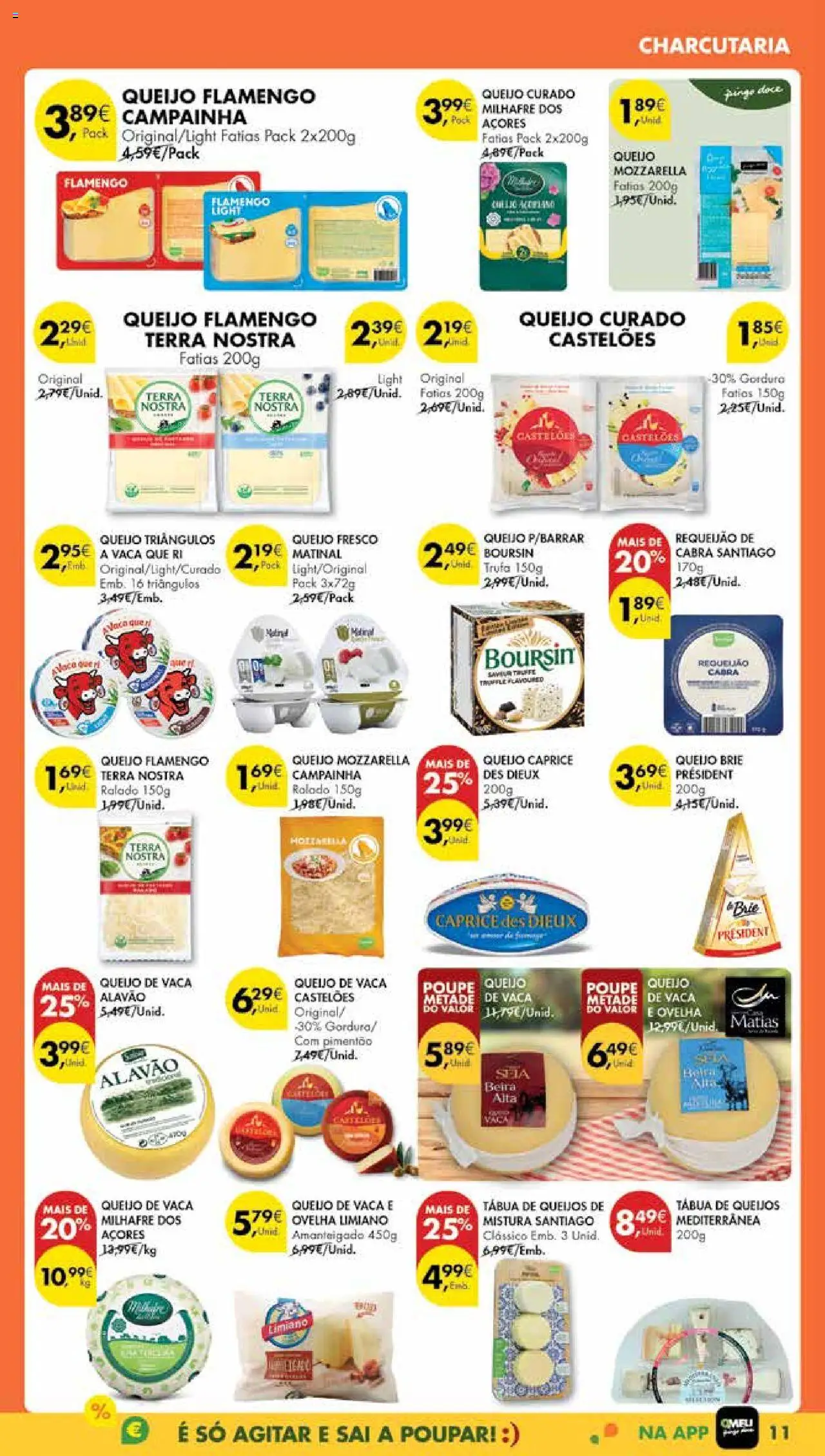 Pingo Doce Poupe Esta Semana Madeira │ válido de 12.08.2025 | Página: 11 | Produtos: Tábua, Pimentão, Campainha, Queijo