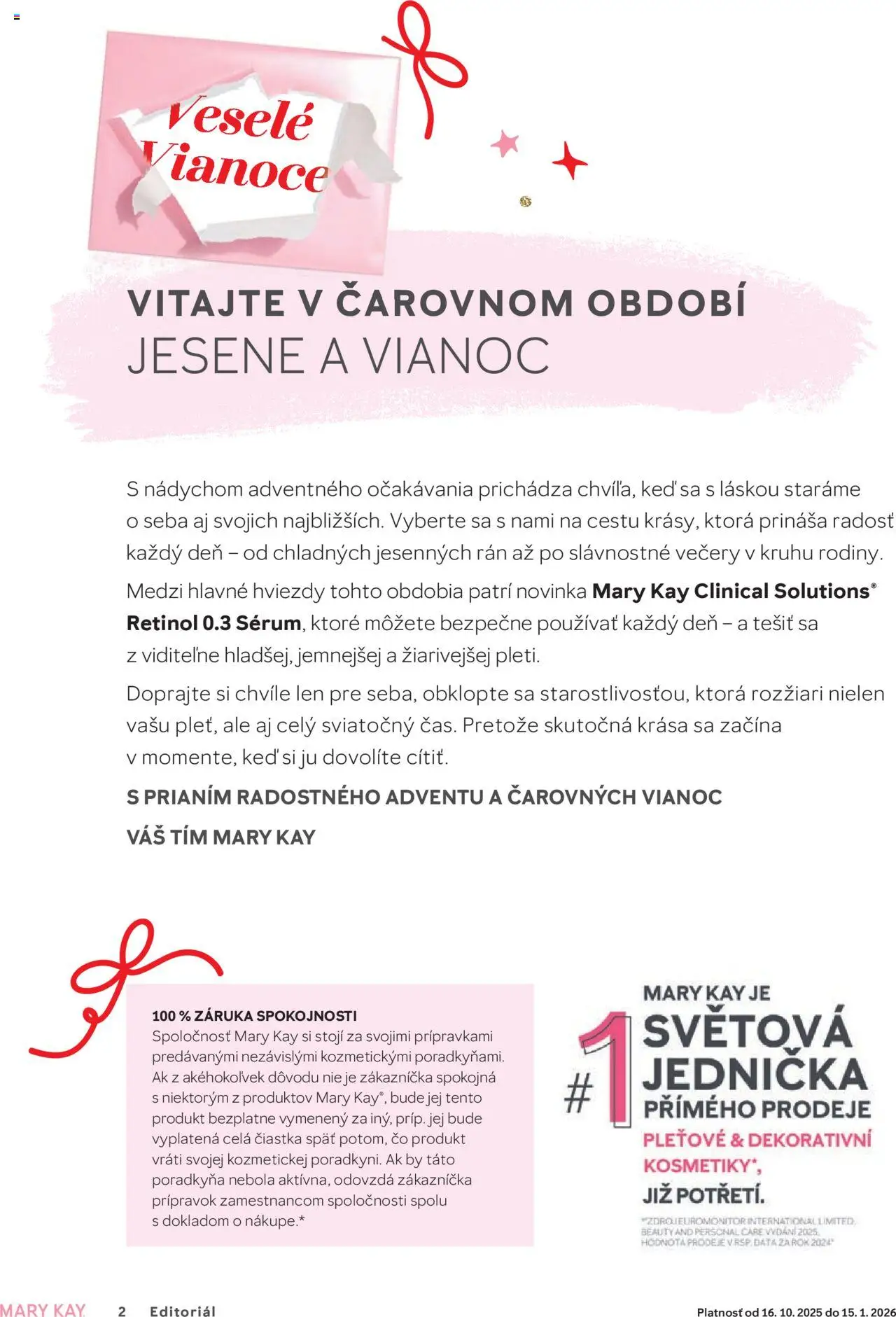 Nové Mary Kay akcie – leták je platný od 01.10.2025 | Strana: 2