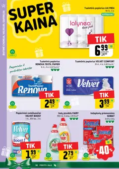 IKI leidinys galioja nuo 13.10.2025 | Puslapis: 50 | Prekių: Ploviklis, Tualetinis popierius