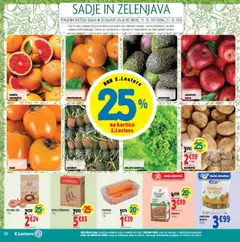 E.leclerc katalog akcije – veljaven od 15.10.2025 | Stran: 12 | Izdelki: Jabolka, Mandarine, Solata, Avokado