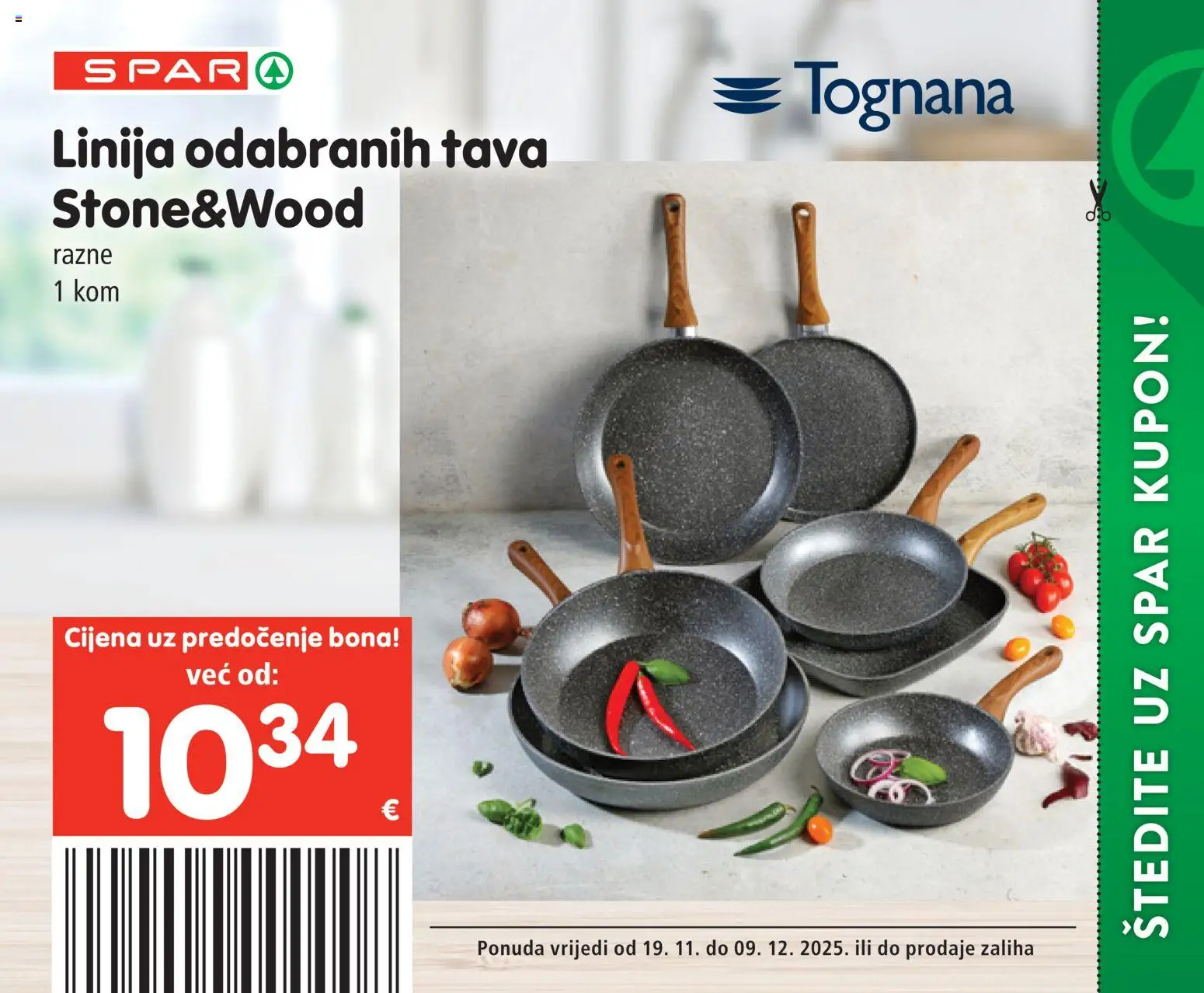 Spar katalog | vrijedi od 19.11.2025 | Stranica: 26 | Proizvodi: Tognana, Tava