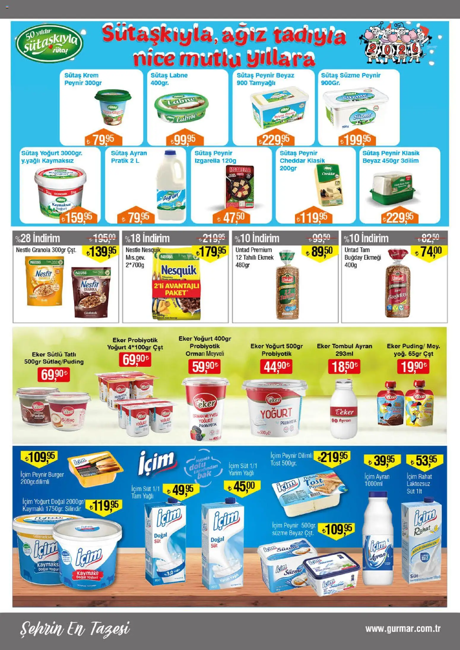 Gürmar Katalog - 16.01.2026 tarihinden itibaren geçerlidir | Sayfa: 5 | Ürünler: Yulaf