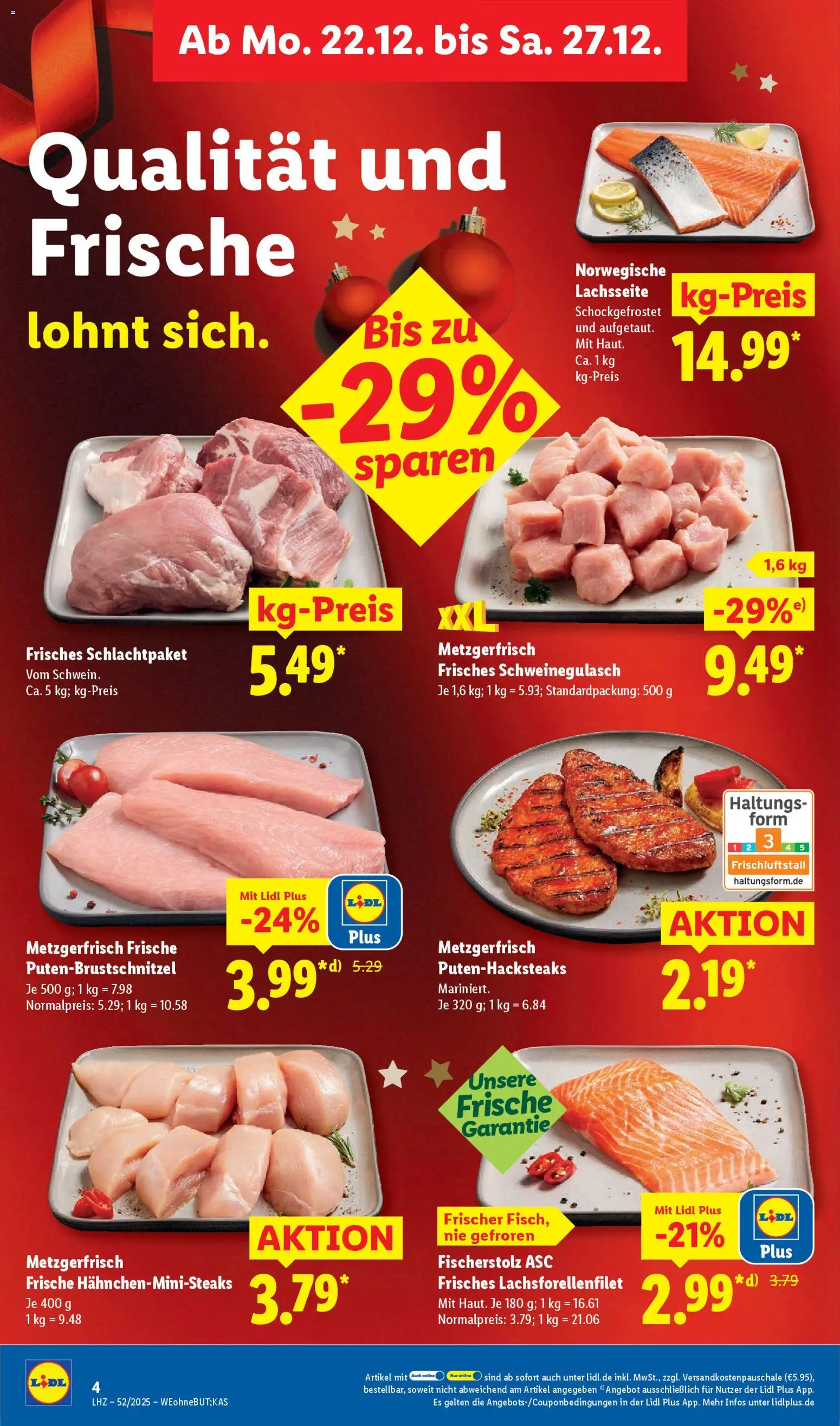 Lidl Prospekt Gladenbach – gültig ab 22.12.2025 | Seite: 10 | Produkte: Schweinegulasch