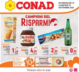 Anteprima del volantino Volantino Conad	 valido a partire dal 10.09.2025