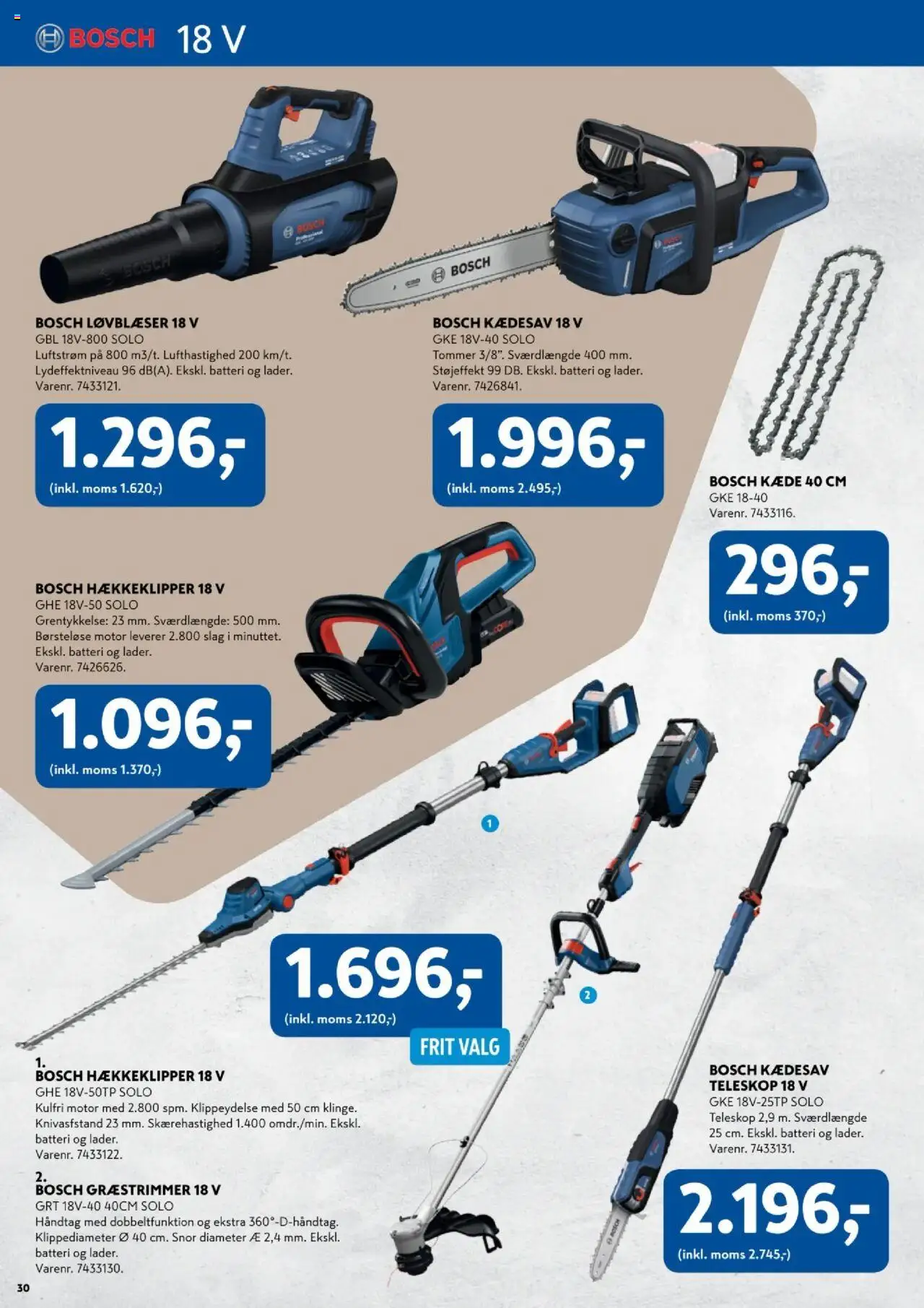 Davidsen Tilbudsavis gyldig fra 08.04.2025 | Side: 30 | Produkter: Batteri