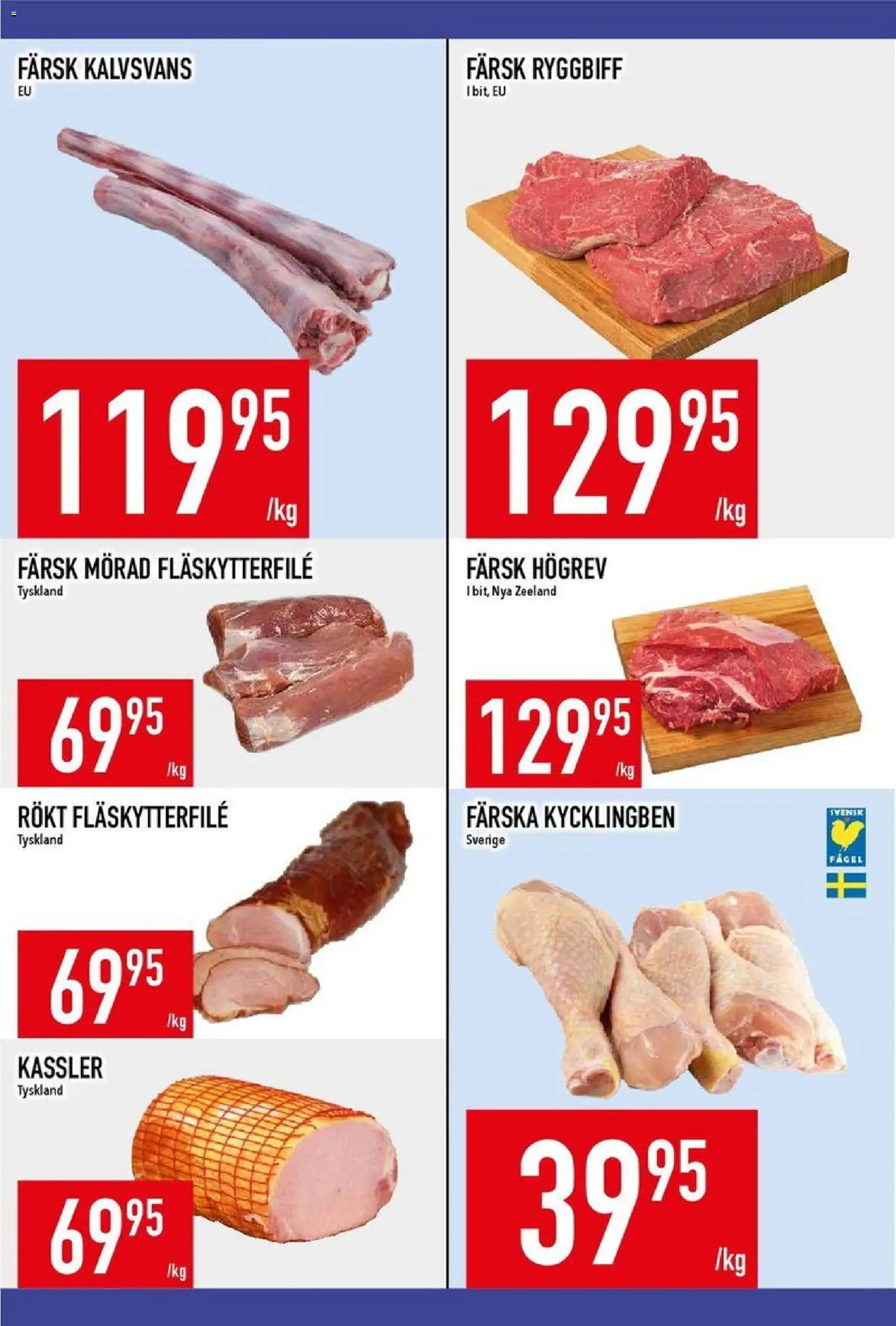 Matdax reklamblad aktuell från 02.02.2026 | Sida: 12 | Produkter: Kassler, Fläskytterfilé