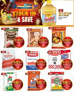 Take n Pay specials catalogue – valid from 27.04.2026 | Page: 25 | Products: Cake, Maize meal, Stock, Sugar