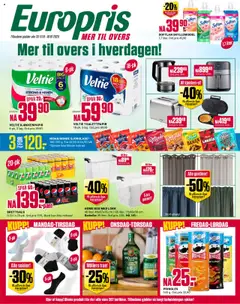 Forhåndsvisning av Europris kundeavis gyldig fra 11.08.2025