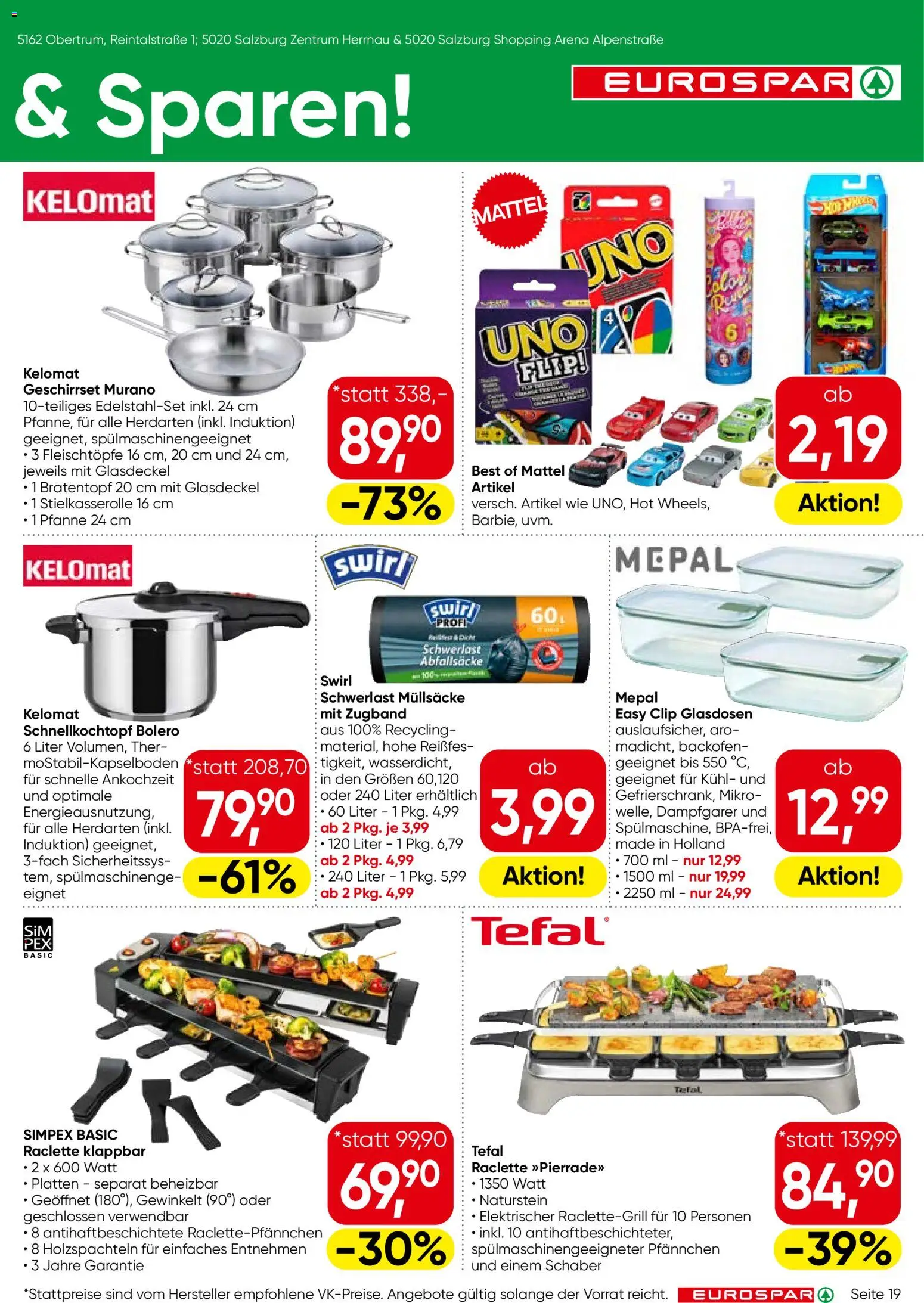 Eurospar Flugblatt - Tirol gültig ab 18.12.2025 | Seite: 19