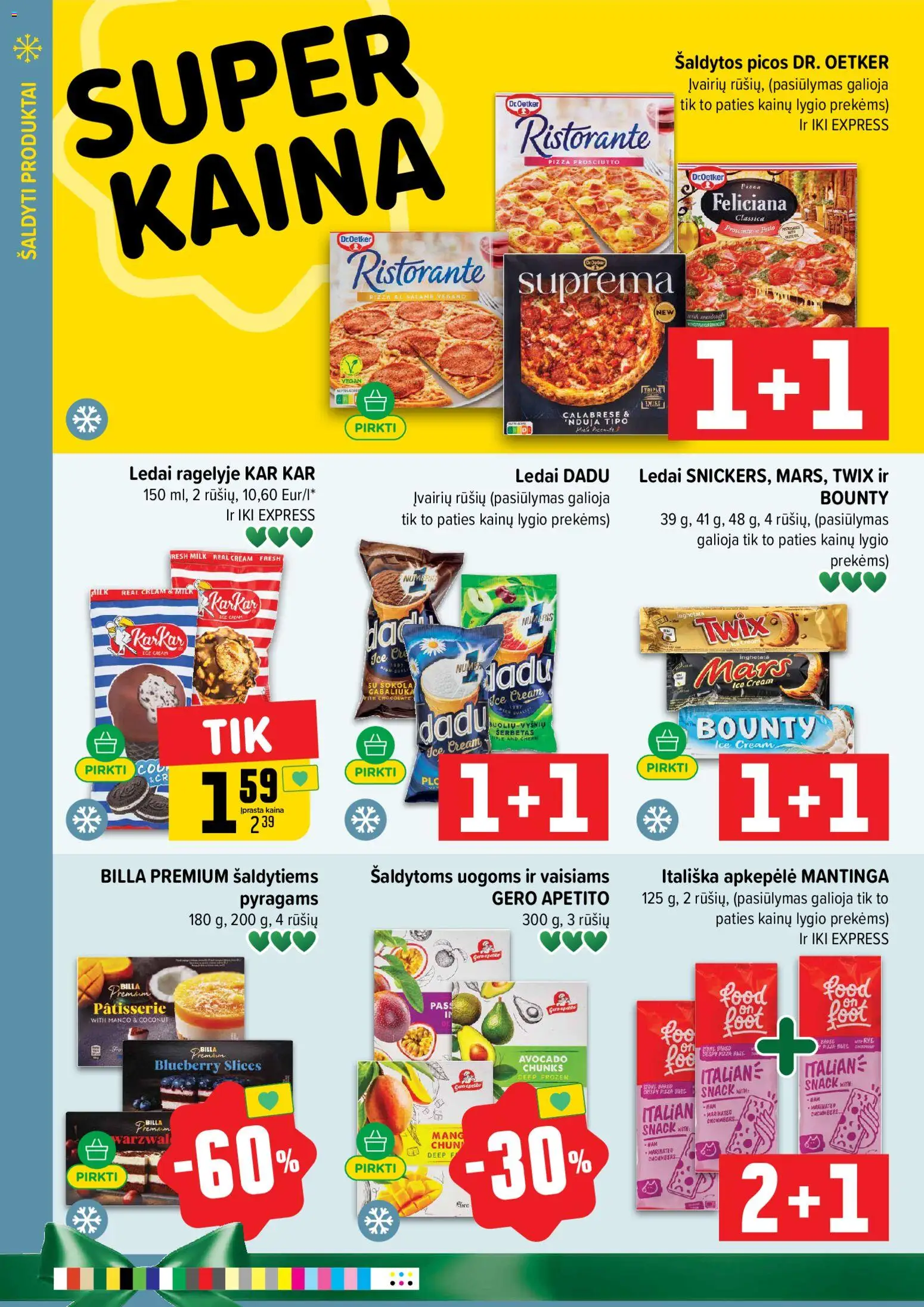 IKI akcijos nuo 10.11.2025 | Puslapis: 22 | Prekių: Ledai