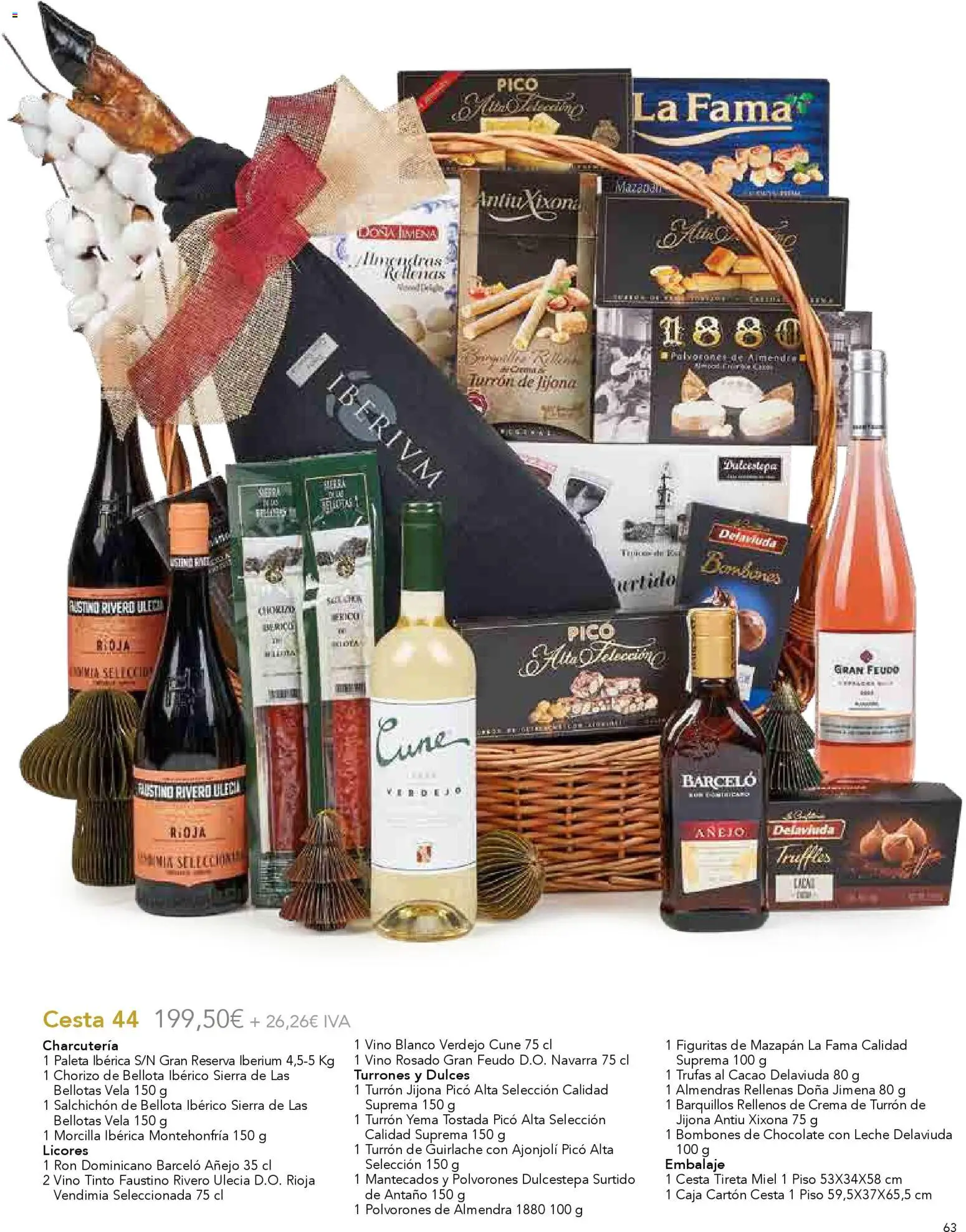 Lupa Supermercados Regalar en Navidad │ válido desde el 03.11.2025 | Página: 65 | Productos: Ron, Chocolate, Vino rosado, Φρυγανιές σικάλεως