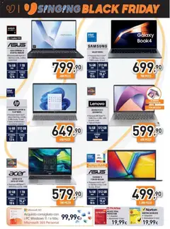 Anteprima del volantino Unieuro - Black Friday valido a partire dal 04.11.2025 | Pagina: 10 | Prodotti: Schermo, Laptop, Tastiera, Samsung