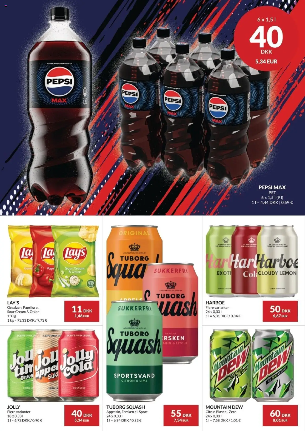 Nielsen Discount tilbudsavis – gyldig fra 25.09.2025 | Side: 42 | Produkter: Paprika, Pepsi, Pepsi Max, Tuborg Squash