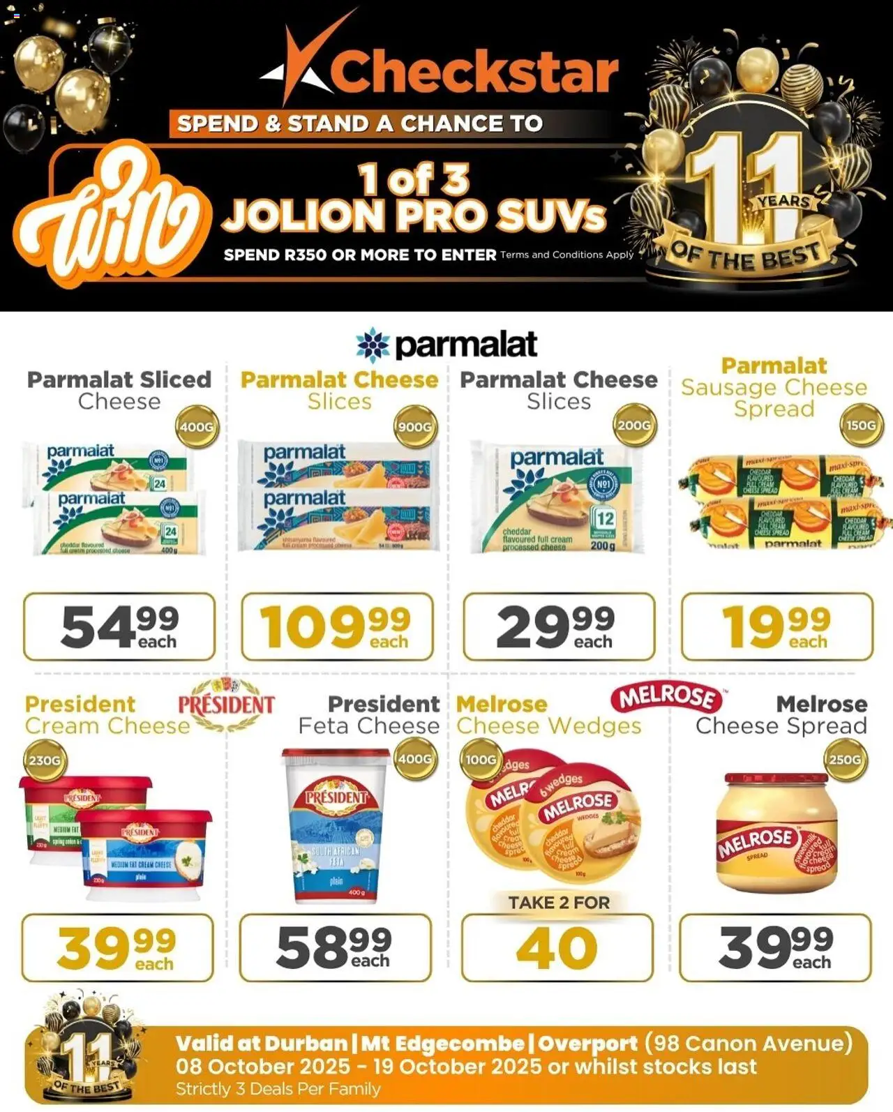 New Check Star catalogue – valid from 08.10.2025 | Page: 16 | Products: Cheese, Cream, Máscara de pestañas, Sausage
