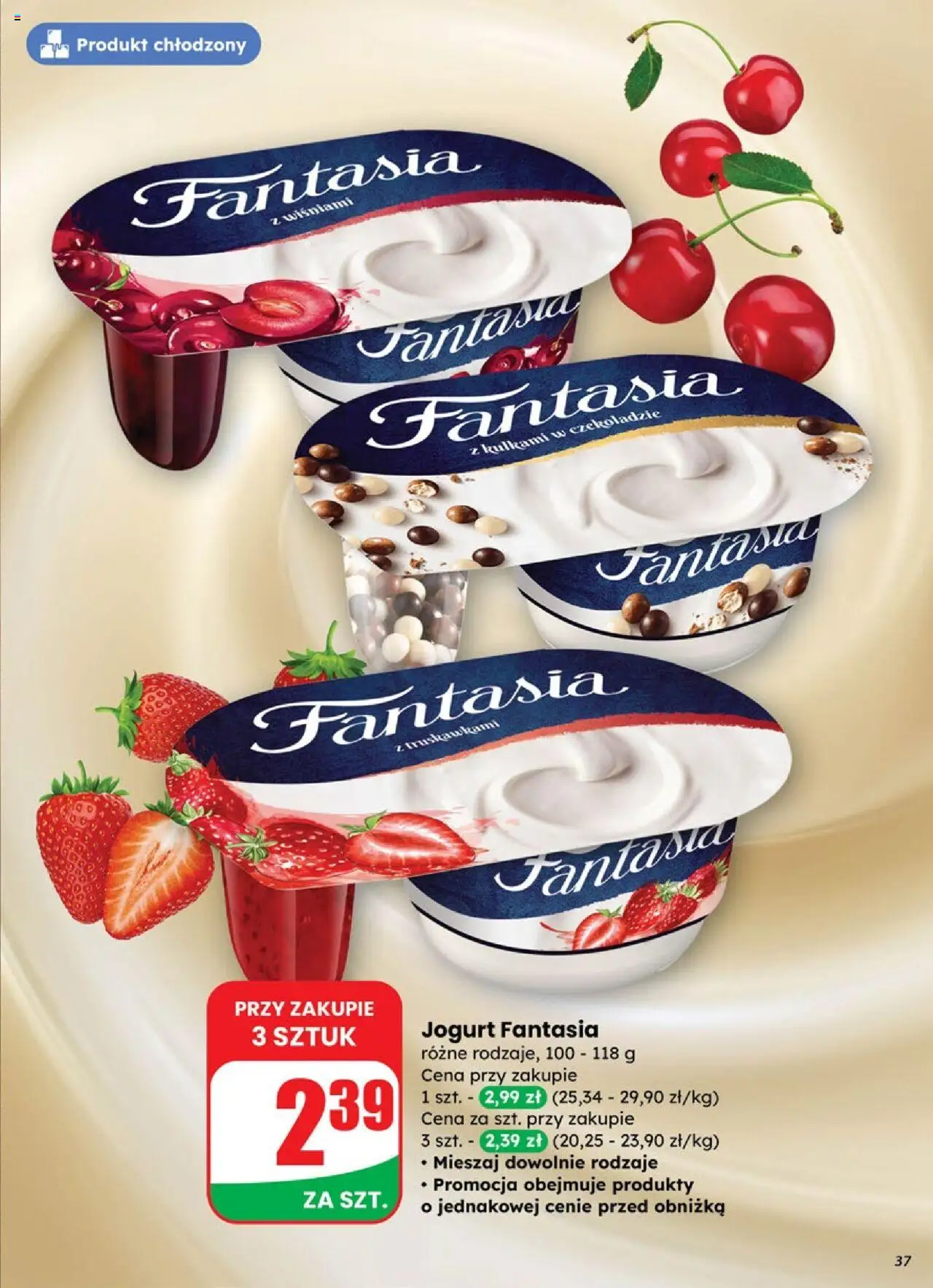 Dino Gazetka od 08.10.2025 | Strona: 37 | Produkty: Jogurt